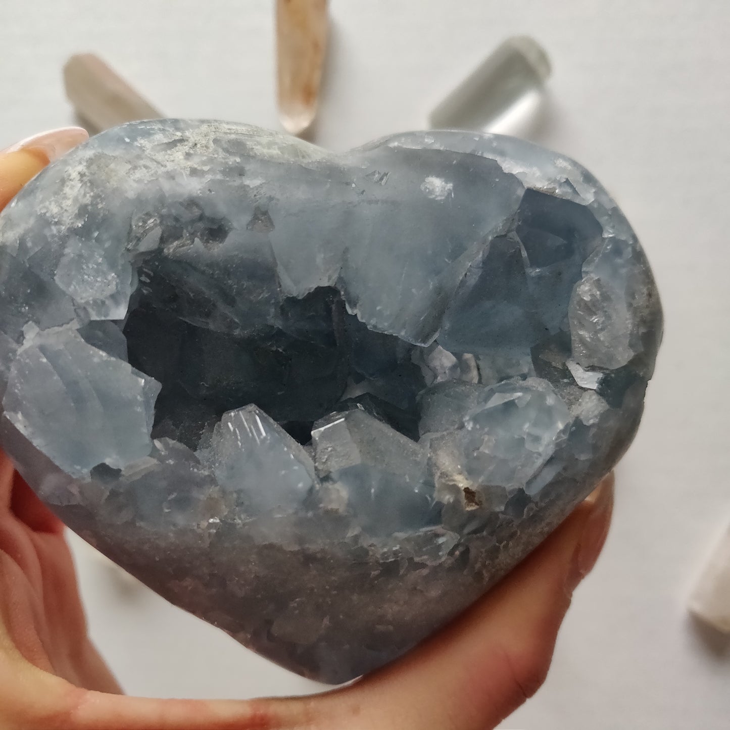 Celestite Heart (#5) - Simply Affinity