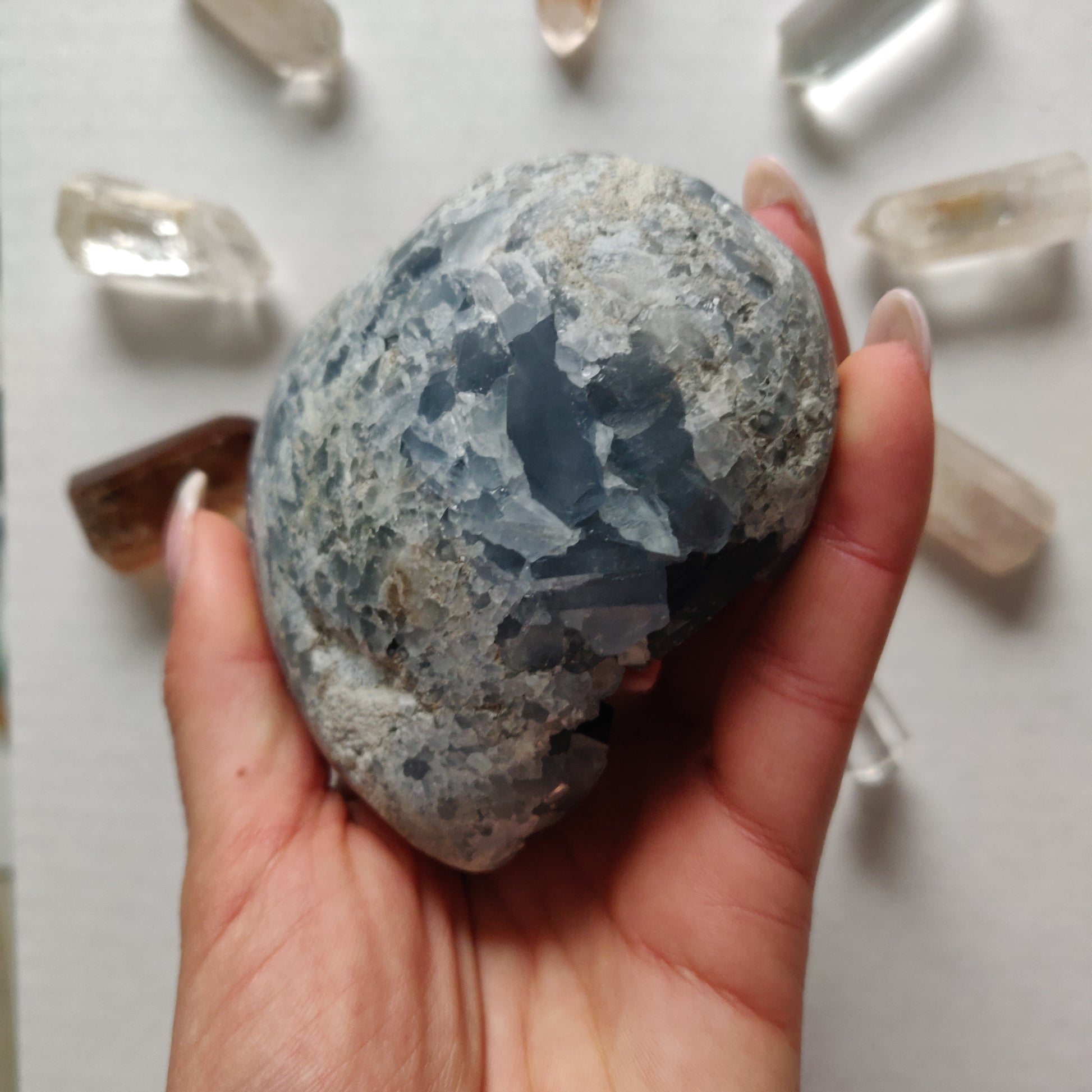 Celestite Heart (#6) - Simply Affinity