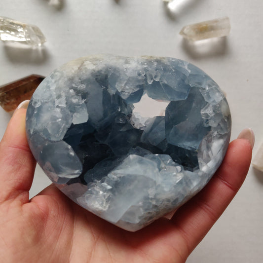Celestite Heart (#7) - Simply Affinity