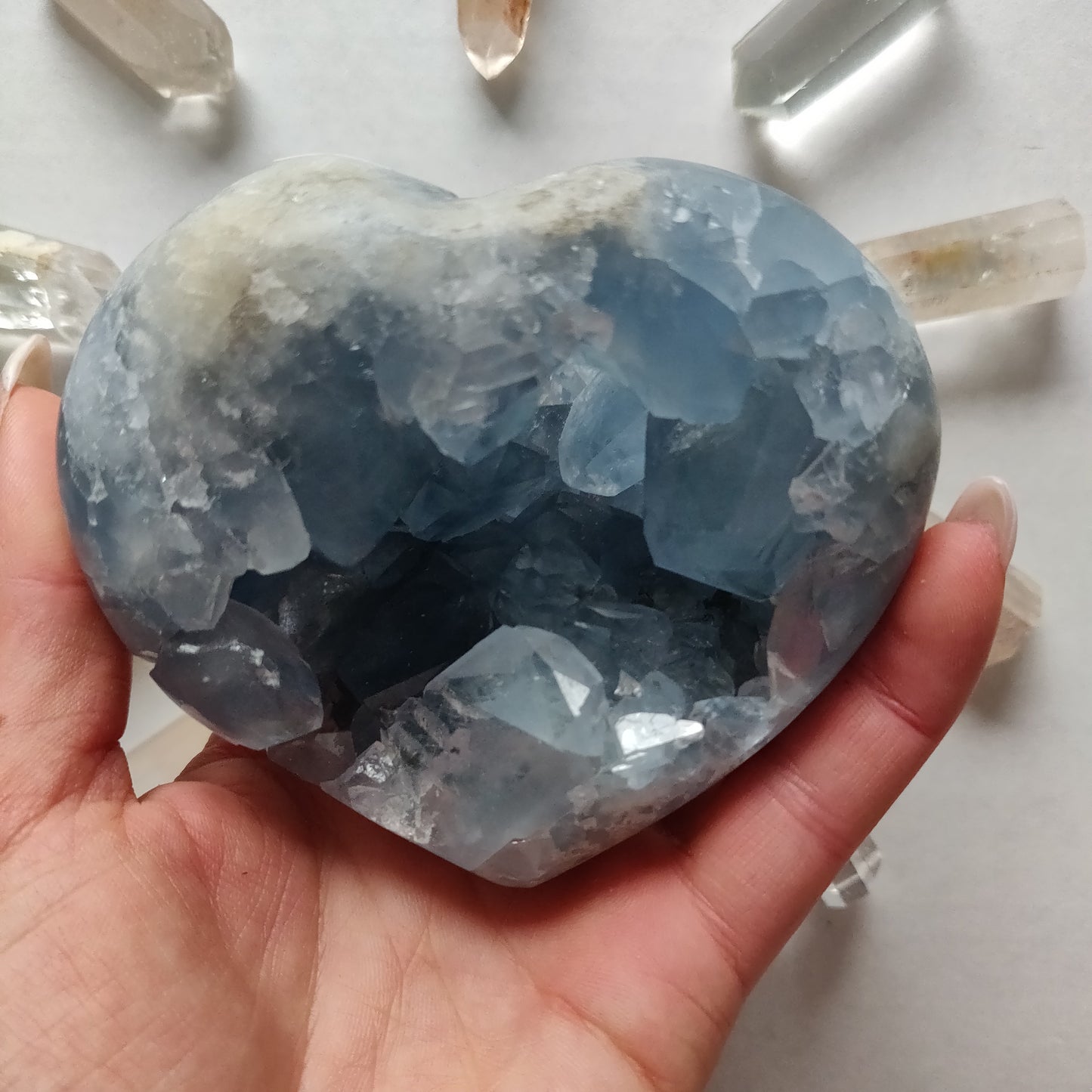 Celestite Heart (#7) - Simply Affinity