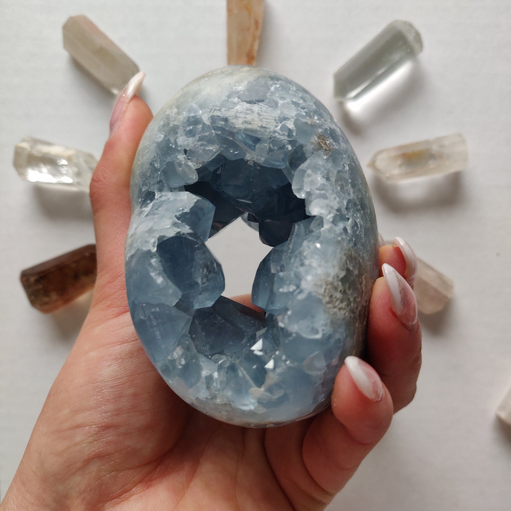 Celestite Heart (#7) - Simply Affinity