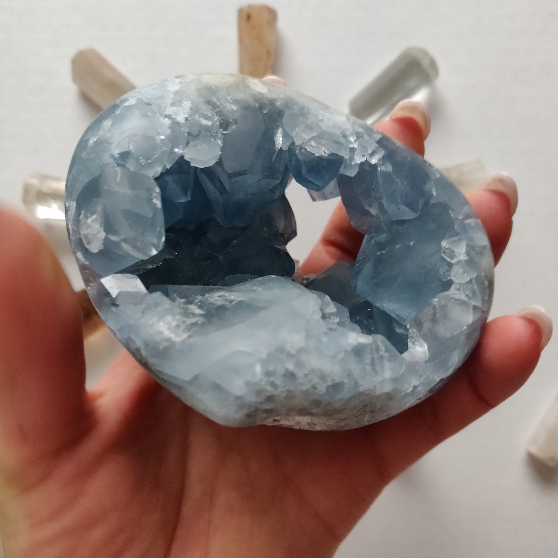 Celestite Heart (#7) - Simply Affinity
