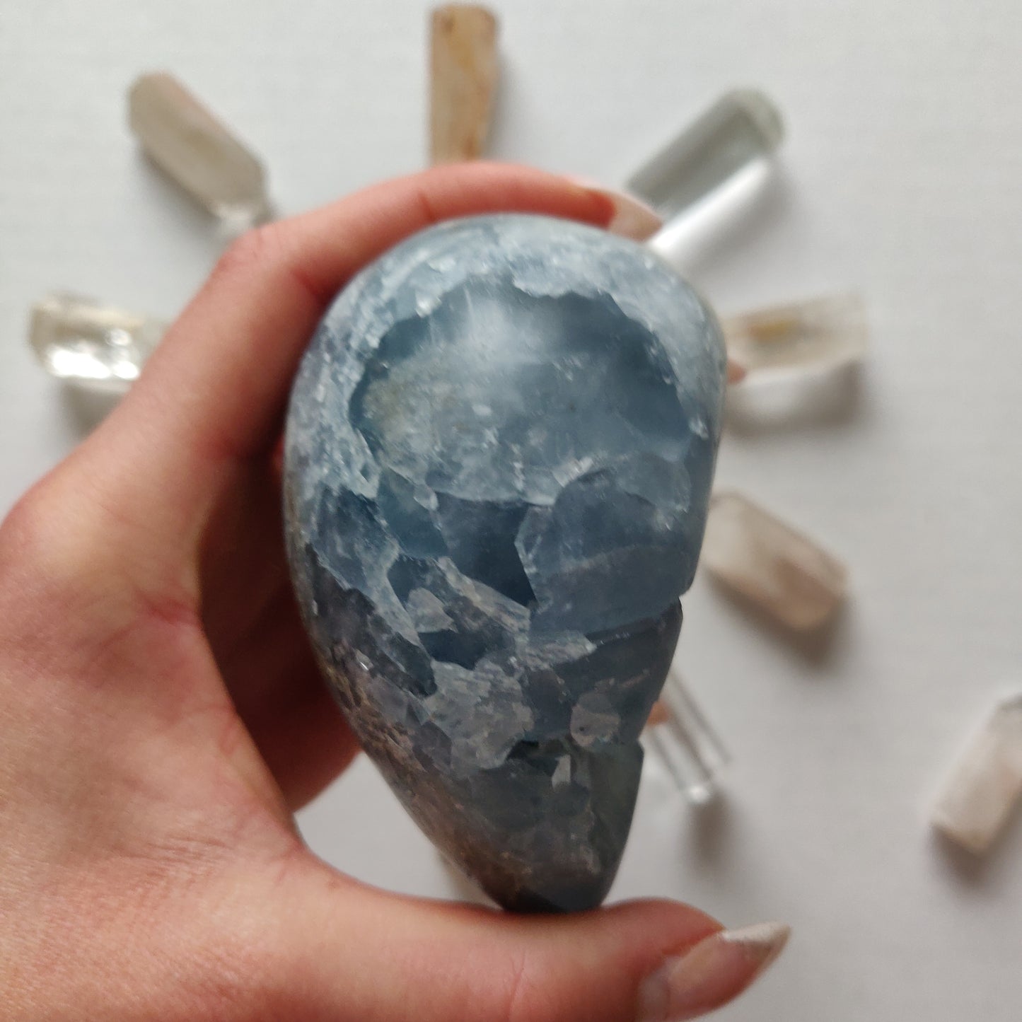 Celestite Heart (#7) - Simply Affinity