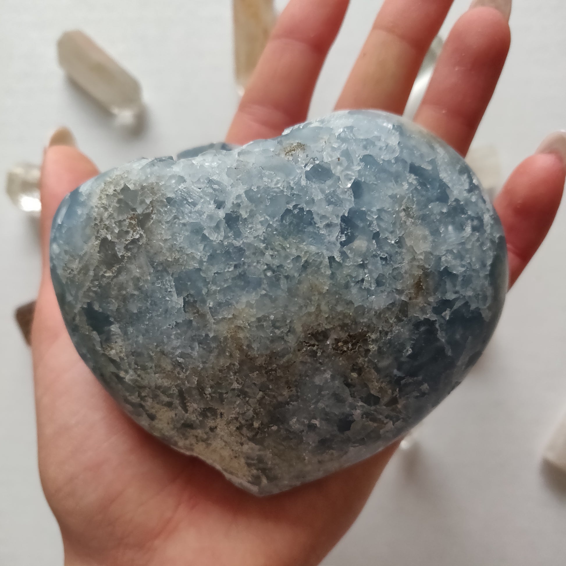 Celestite Heart (#7) - Simply Affinity