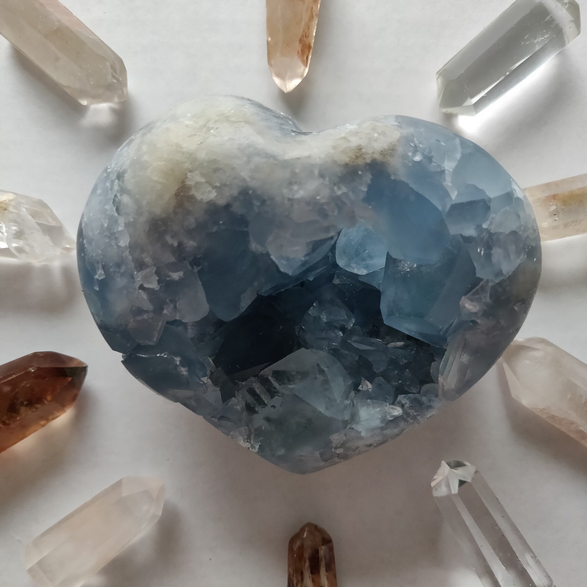 Celestite Heart (#7) - Simply Affinity