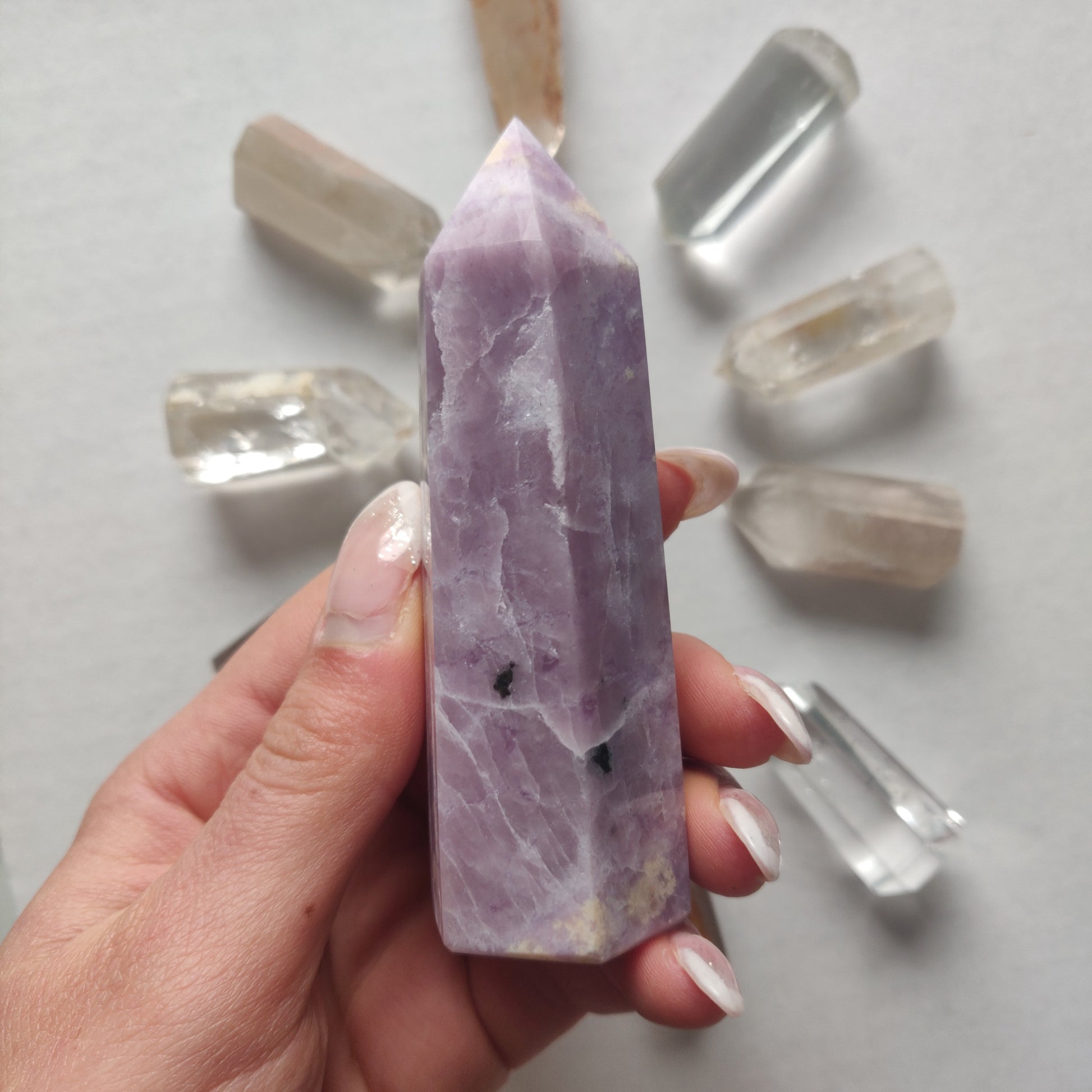 Lepidolite Tower (#2) - Simply Affinity