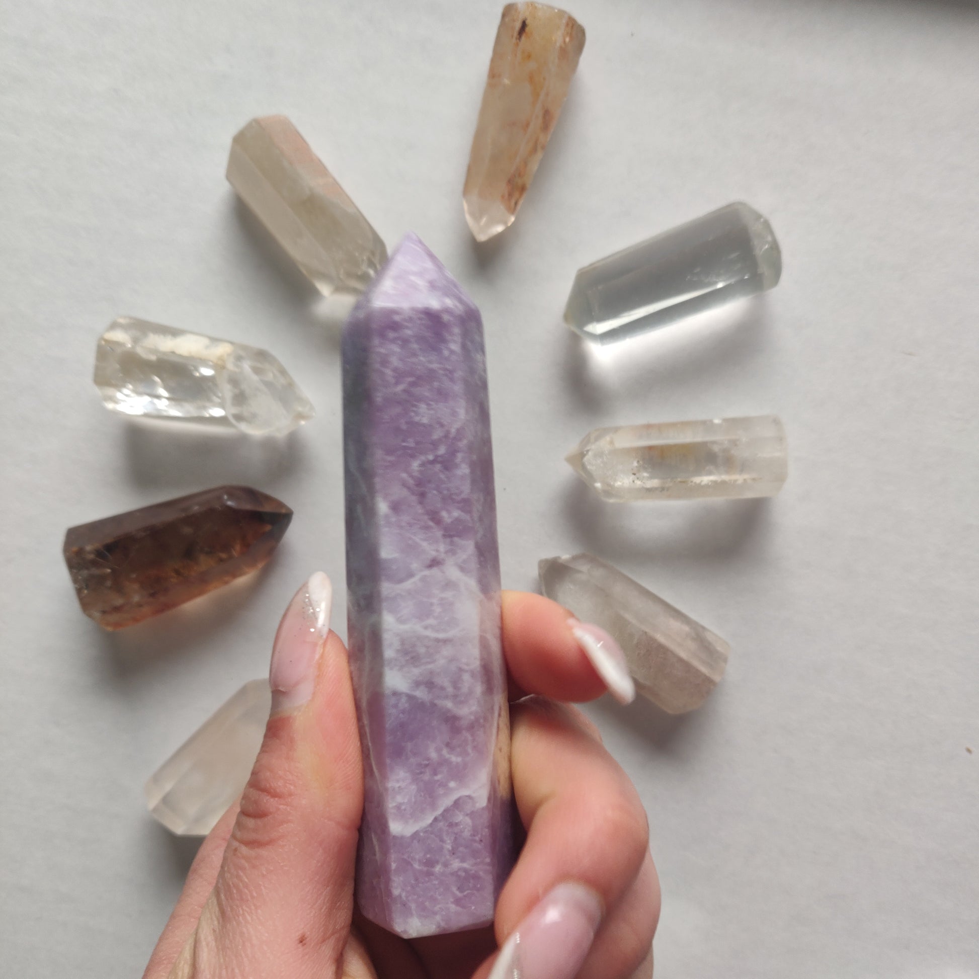 Lepidolite Tower (#4) - Simply Affinity