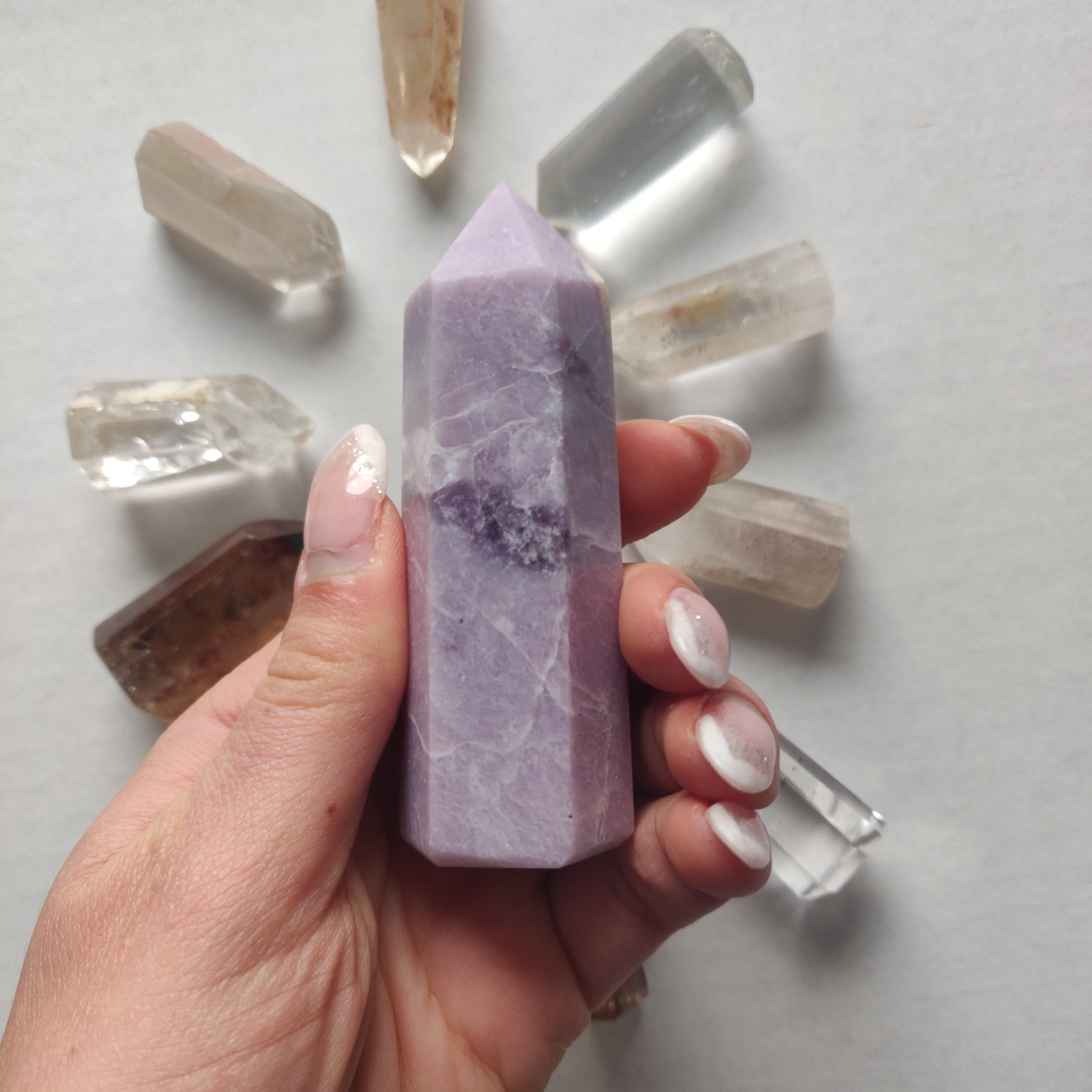 Lepidolite Tower (#5) - Simply Affinity