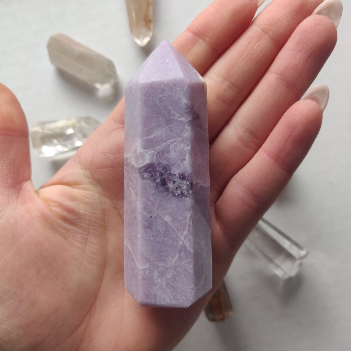 Lepidolite Tower (#5) - Simply Affinity