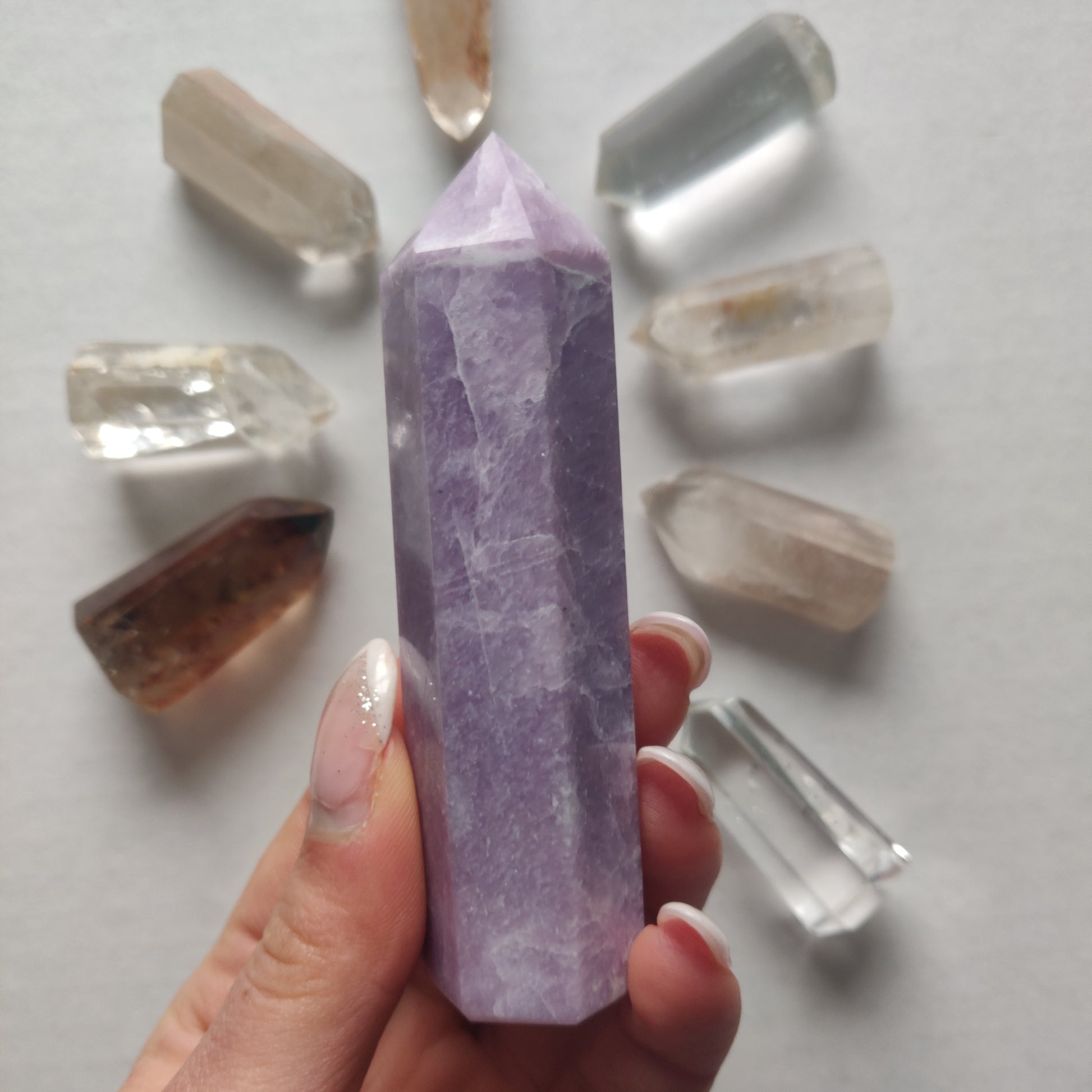 Lepidolite Tower (#7) - Simply Affinity