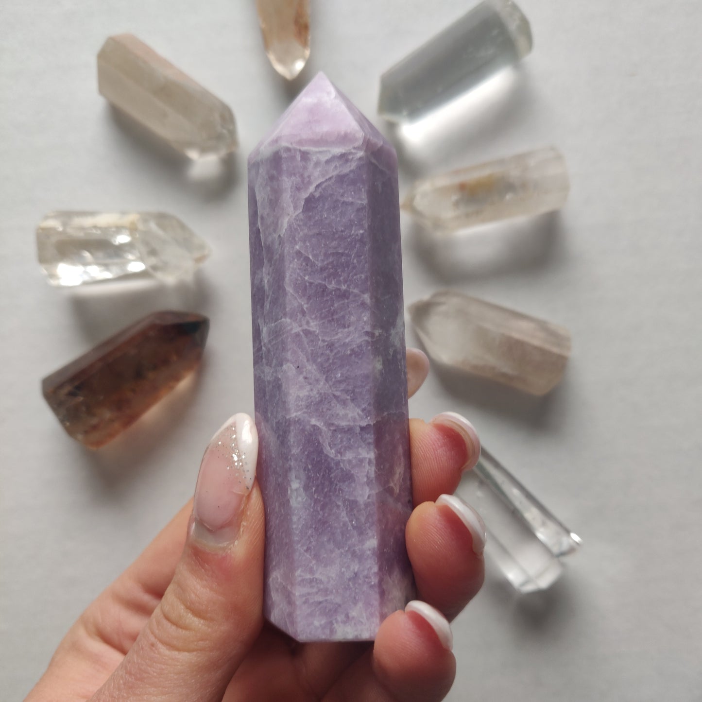 Lepidolite Tower (#7) - Simply Affinity