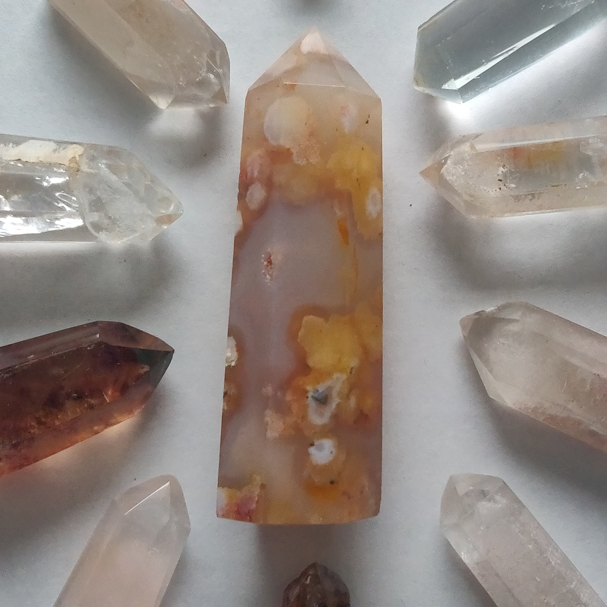 Flower Agate Tower (#12) - Simply Affinity