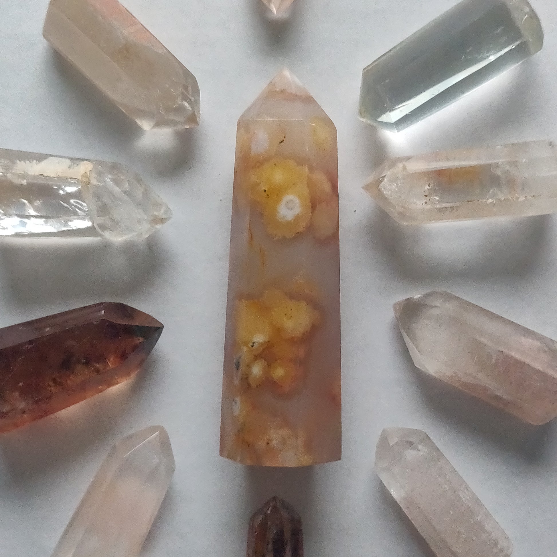 Flower Agate Tower (#12) - Simply Affinity