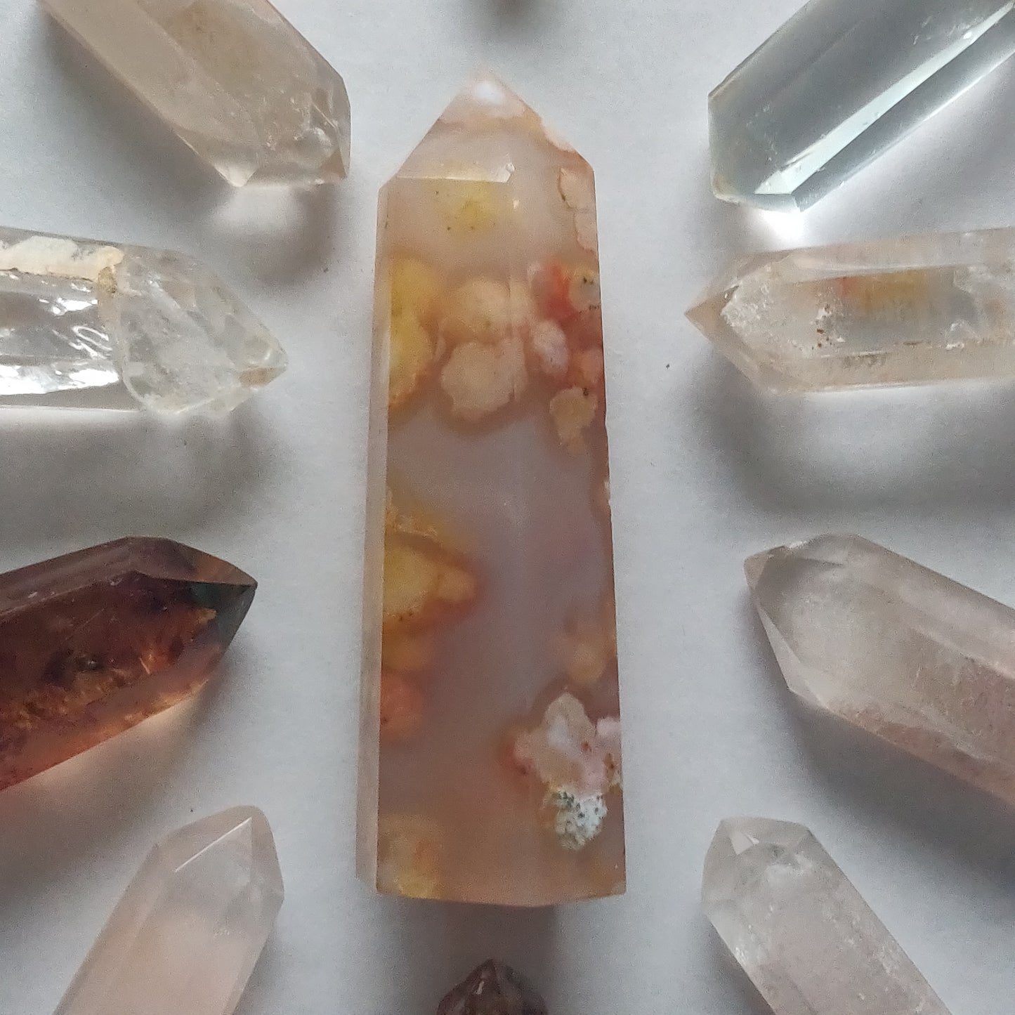 Flower Agate Tower (#12) - Simply Affinity