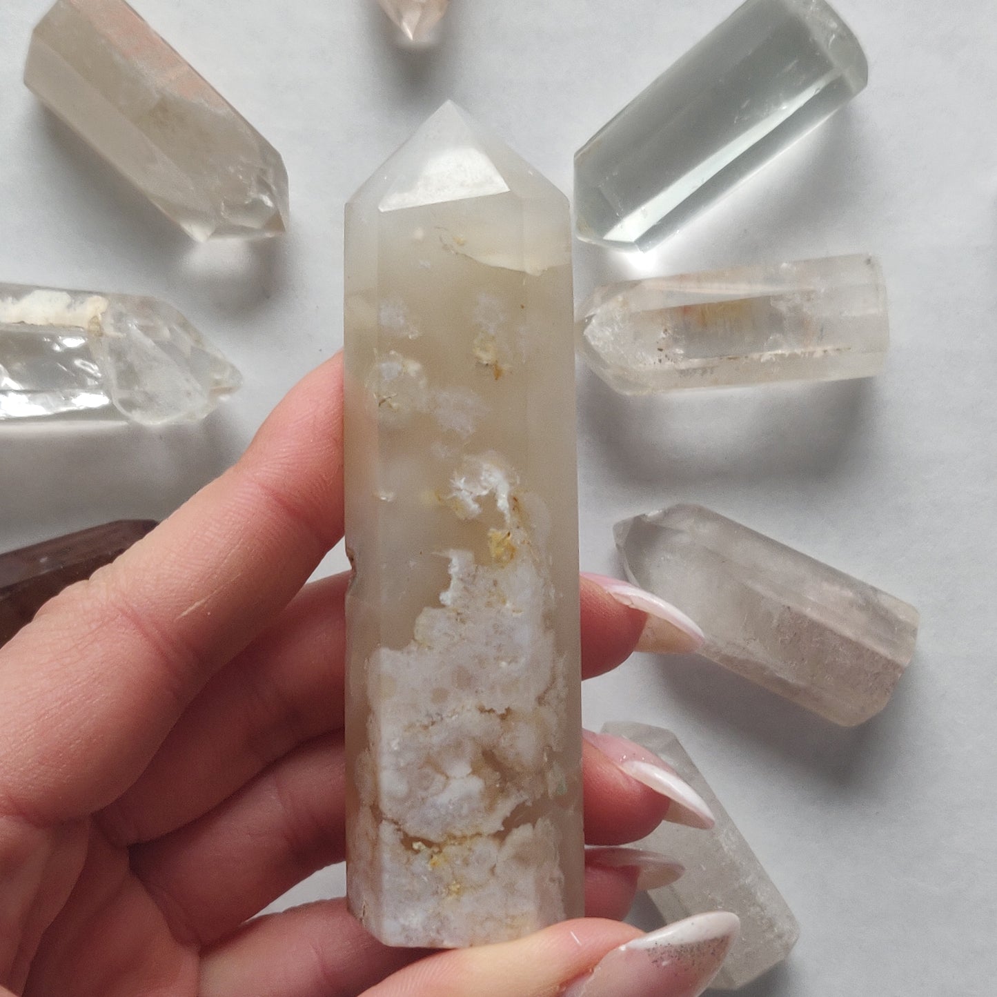 Flower Agate Tower (#13) - Simply Affinity