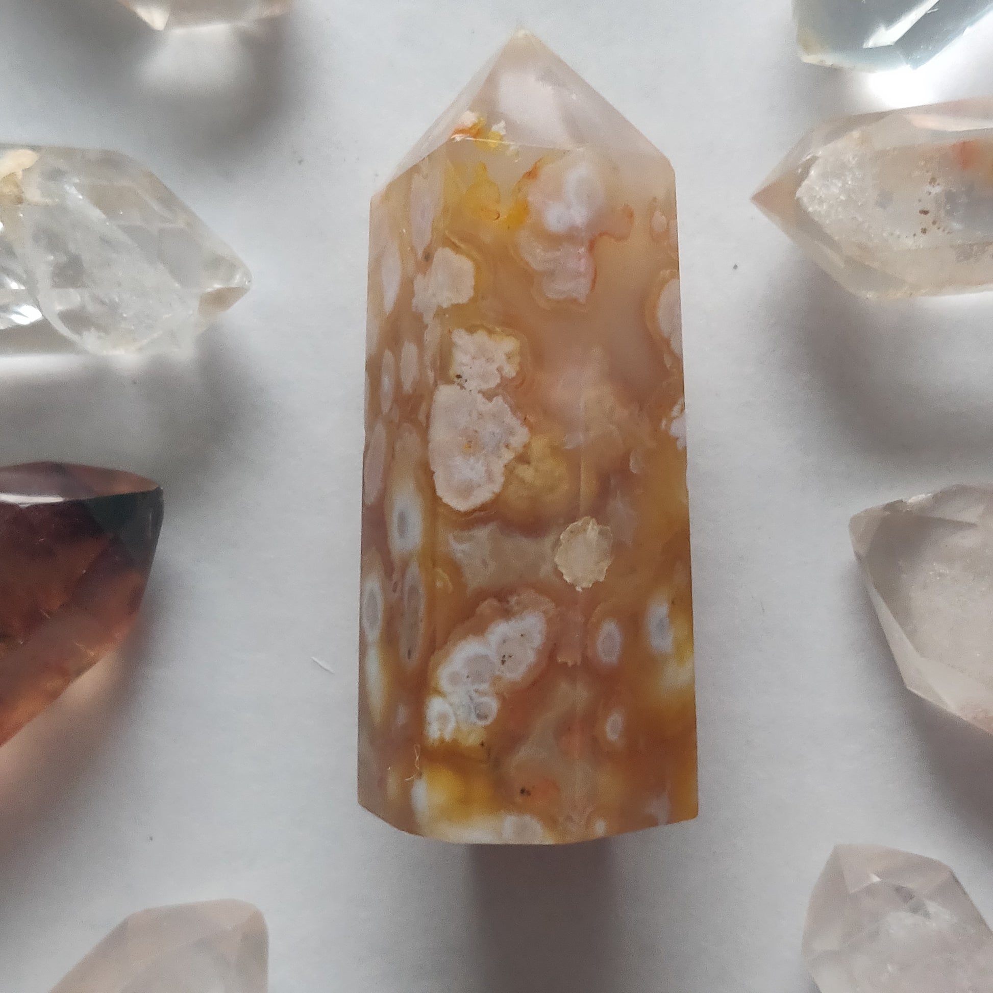 Flower Agate Tower (#14) - Simply Affinity