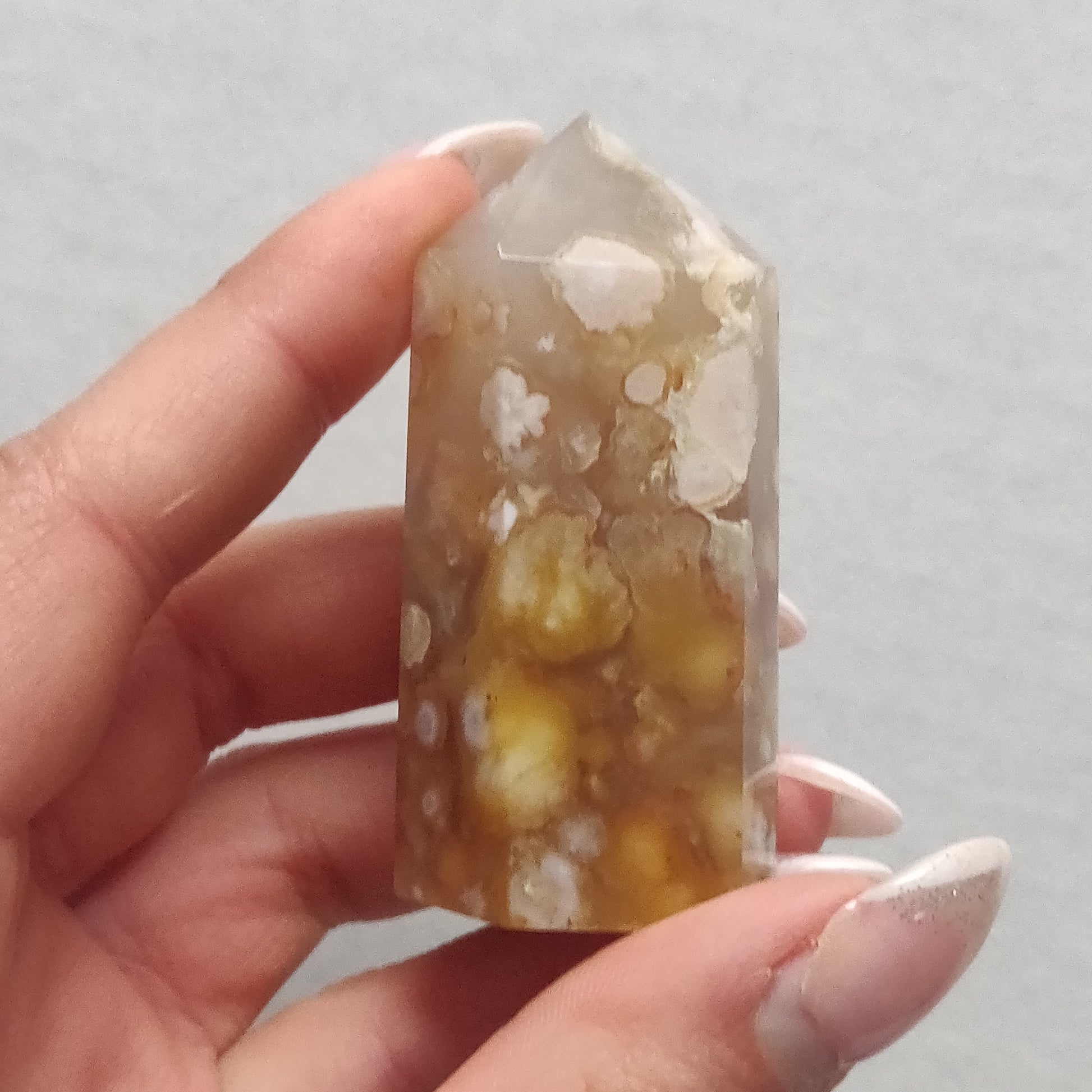 Flower Agate Tower (#14) - Simply Affinity