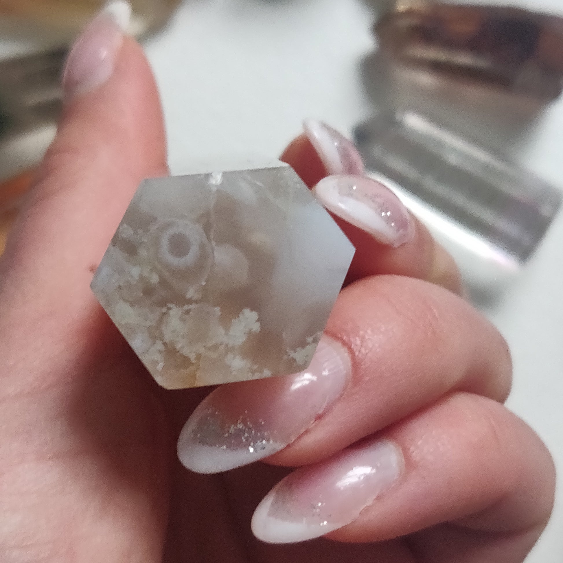 Flower Agate Tower (#16) - Simply Affinity