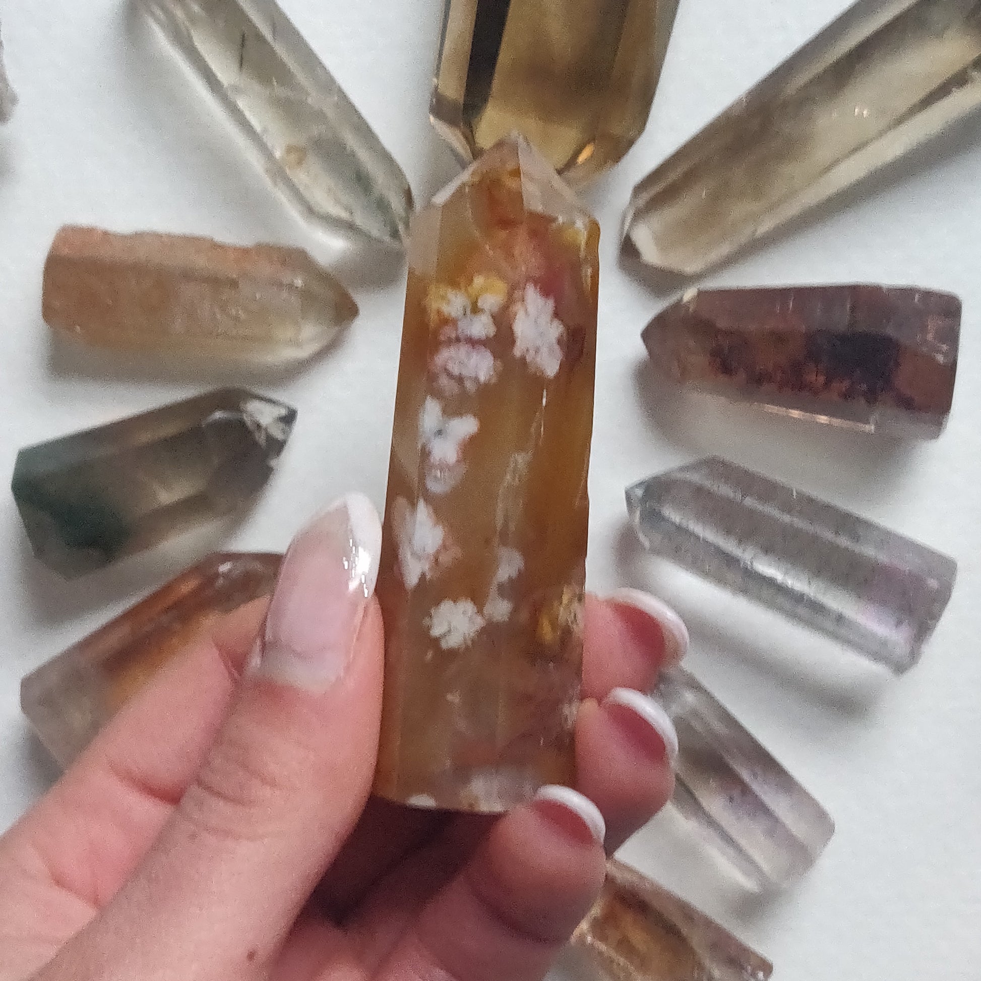 Flower Agate Tower (#17) - Simply Affinity