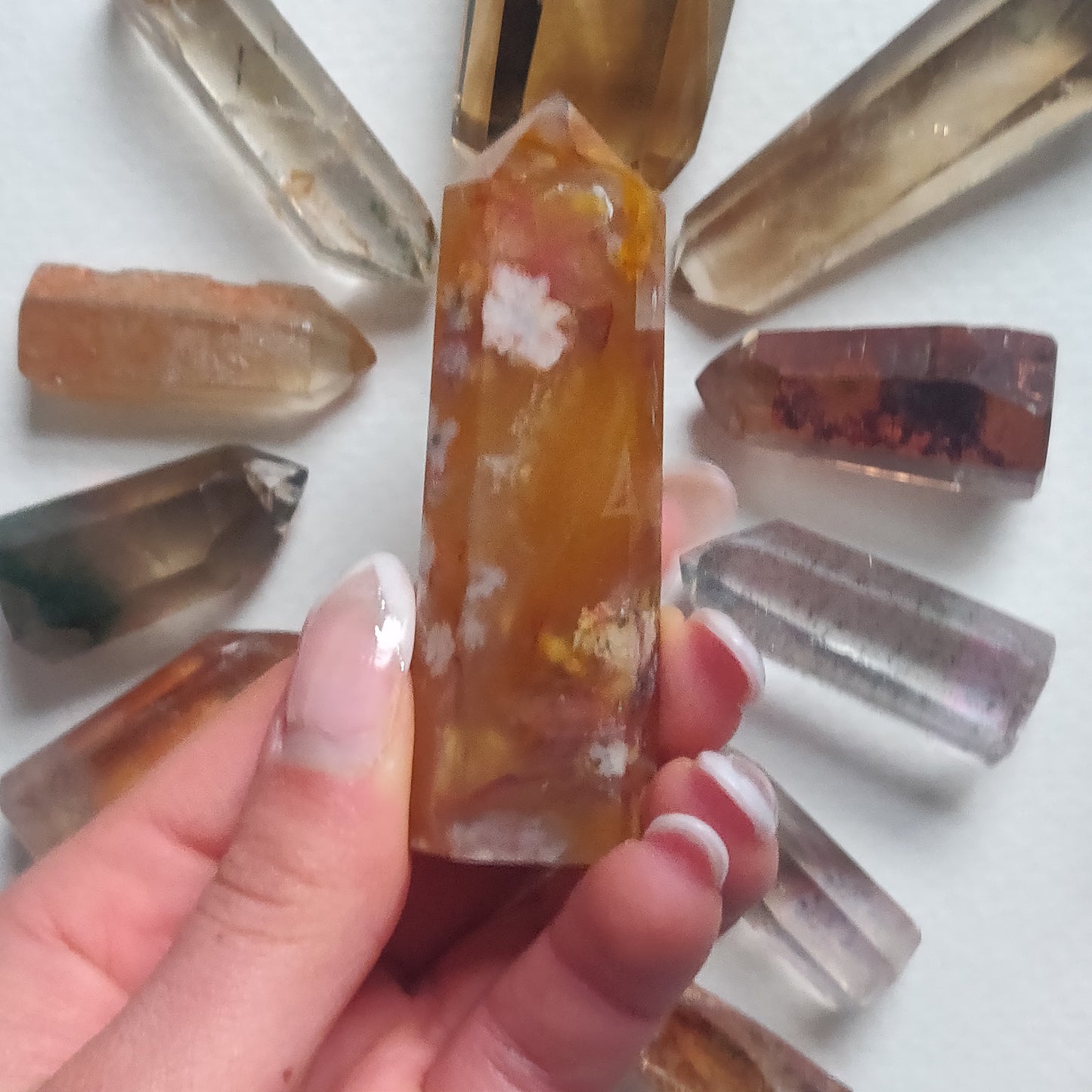 Flower Agate Tower (#17) - Simply Affinity