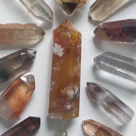 Flower Agate Tower (#17) - Simply Affinity