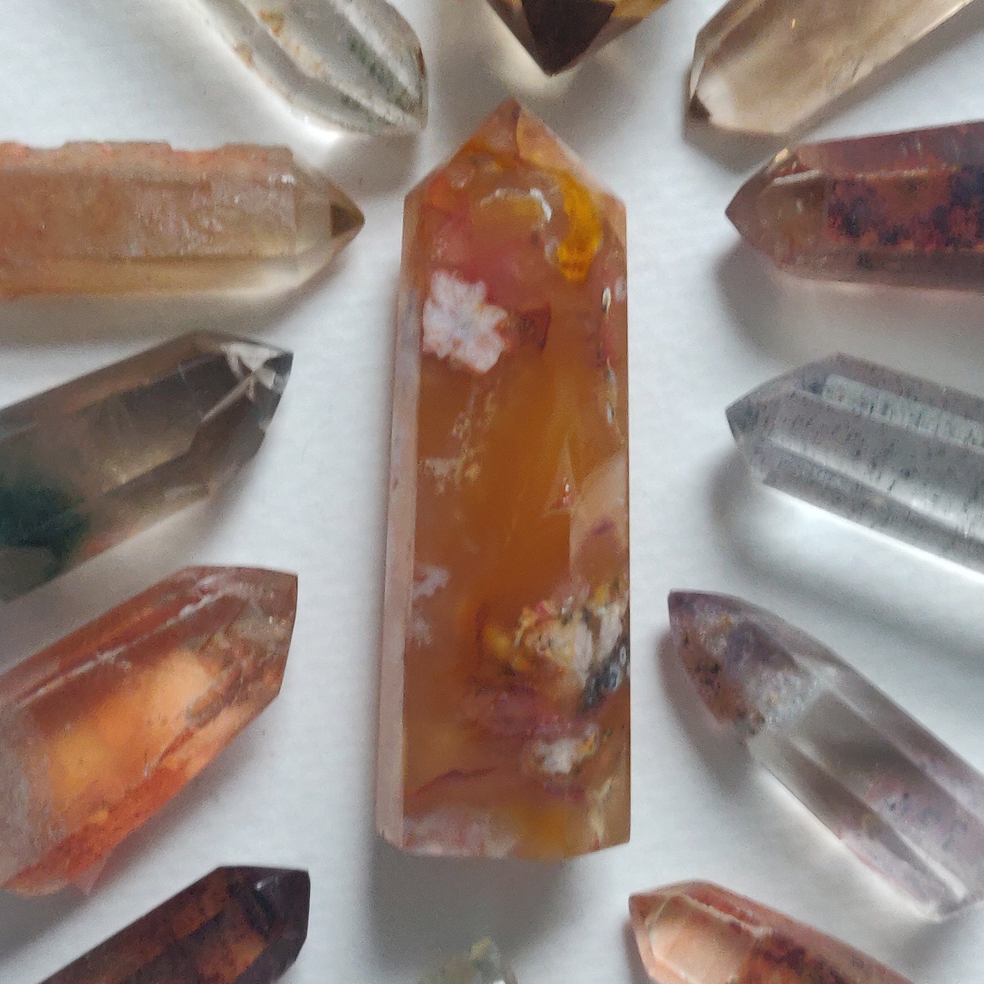 Flower Agate Tower (#17) - Simply Affinity