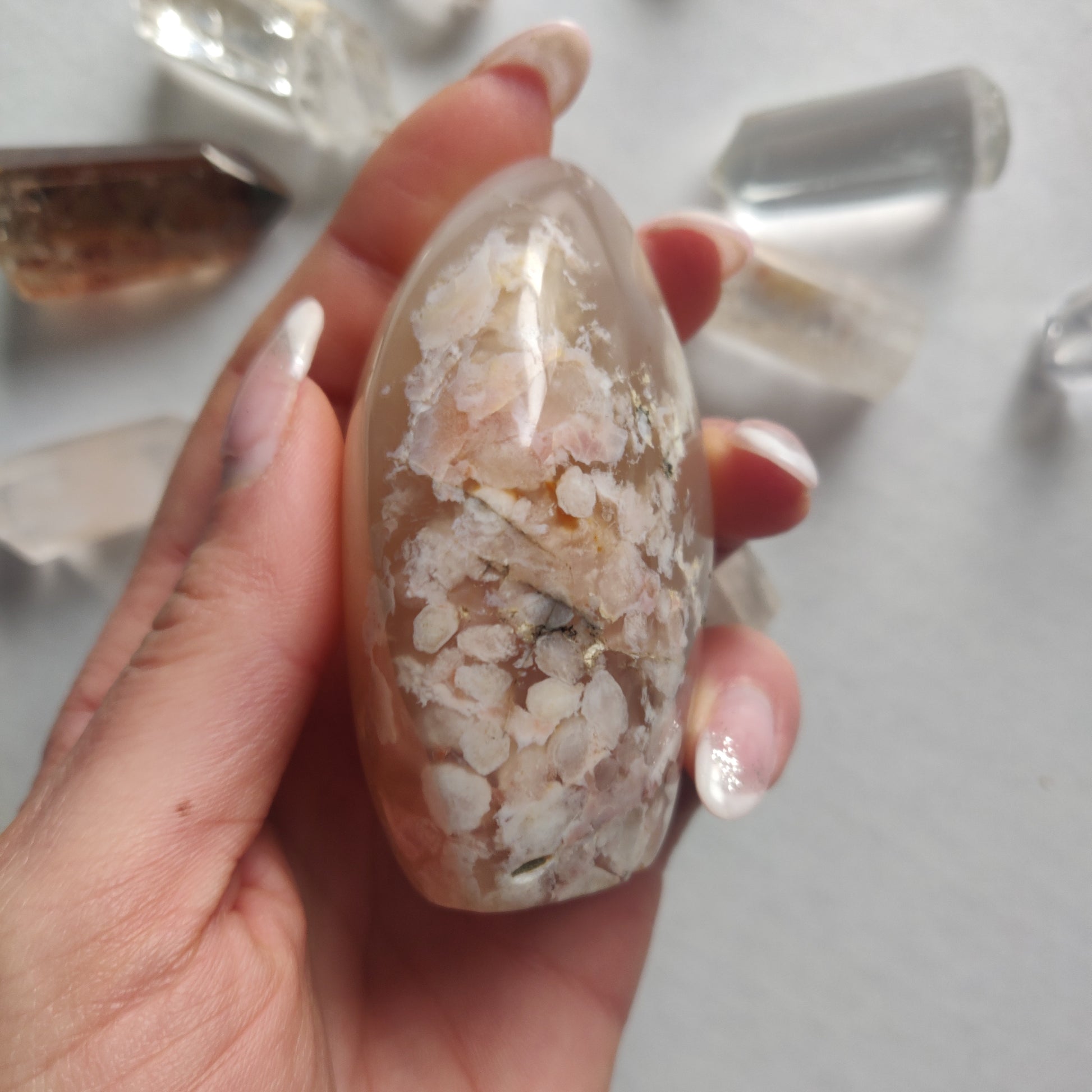 Flower Agate Free Form (#3) - Simply Affinity