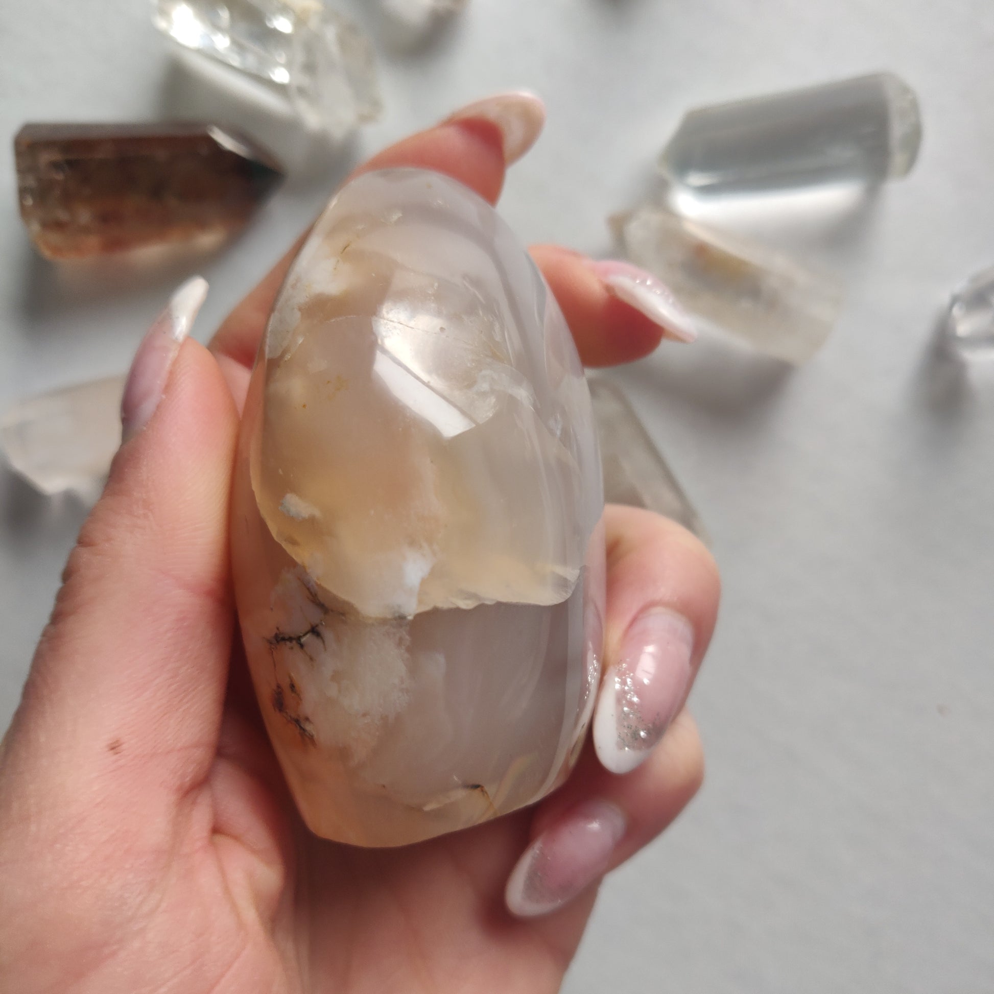 Flower Agate Free Form (#3) - Simply Affinity