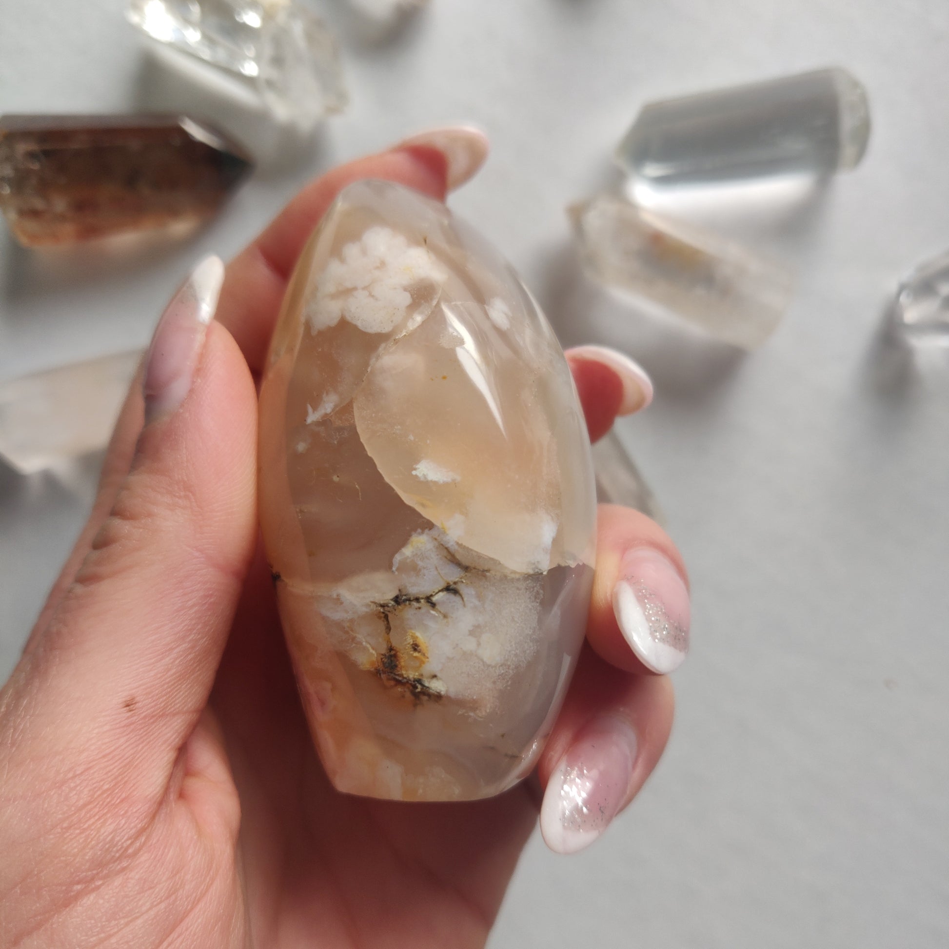 Flower Agate Free Form (#3) - Simply Affinity