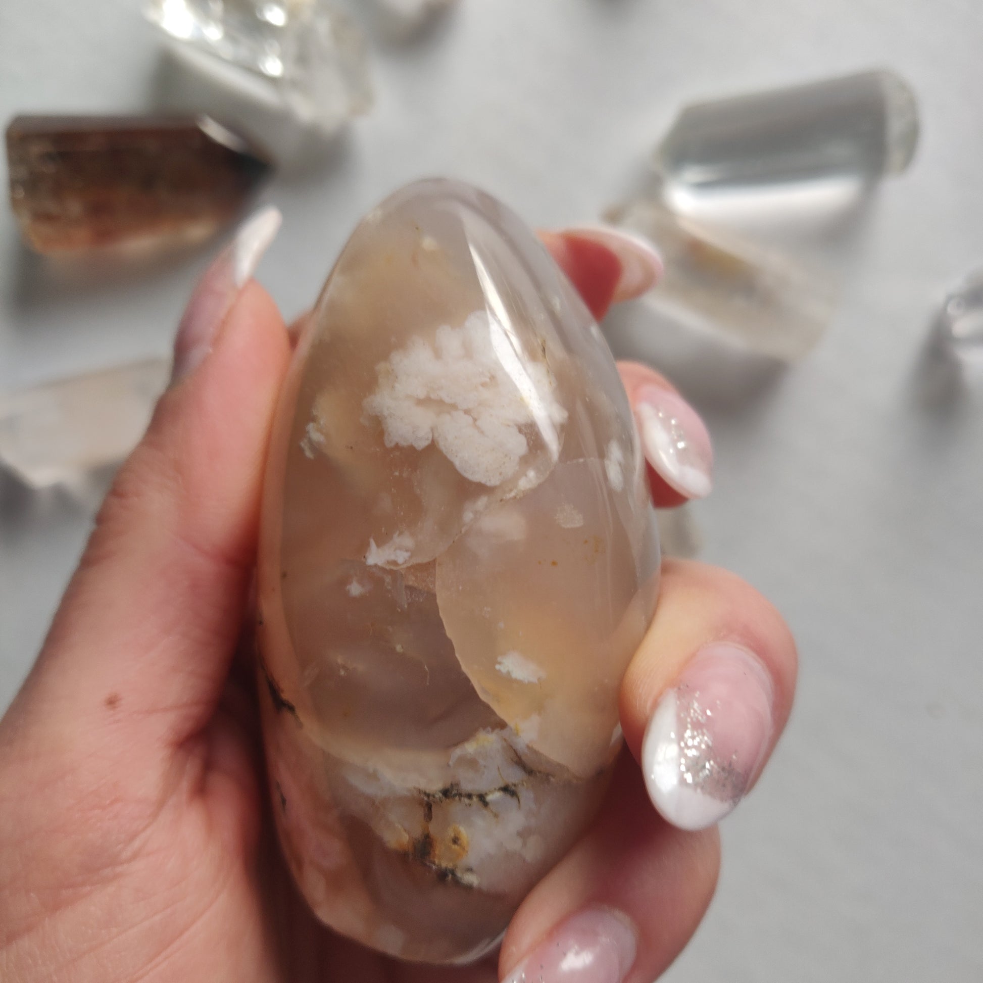 Flower Agate Free Form (#3) - Simply Affinity