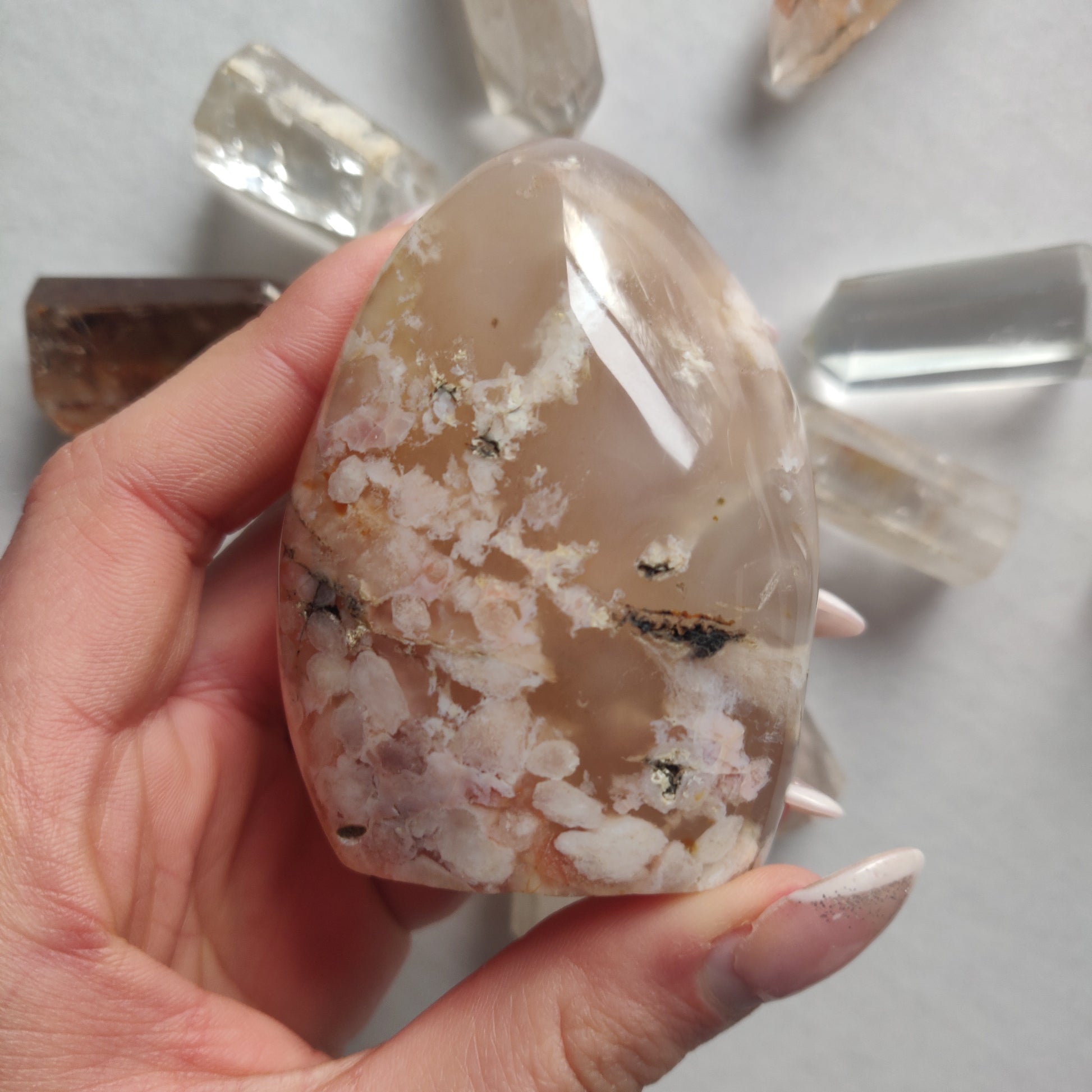 Flower Agate Free Form (#3) - Simply Affinity