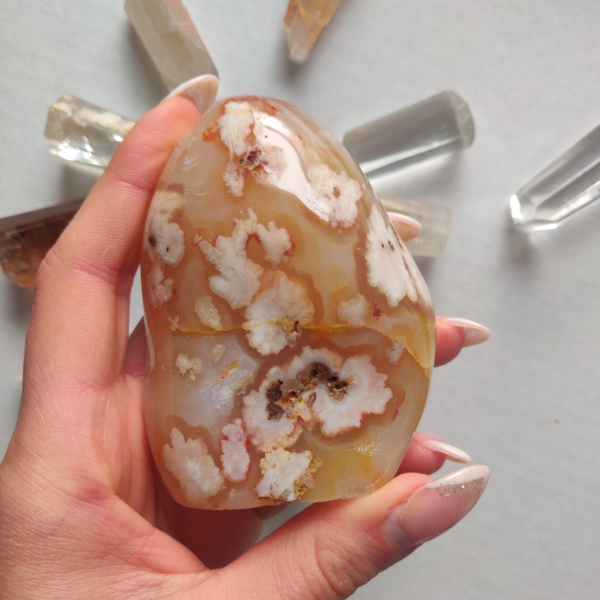 Flower Agate Free Form (#4) - Simply Affinity