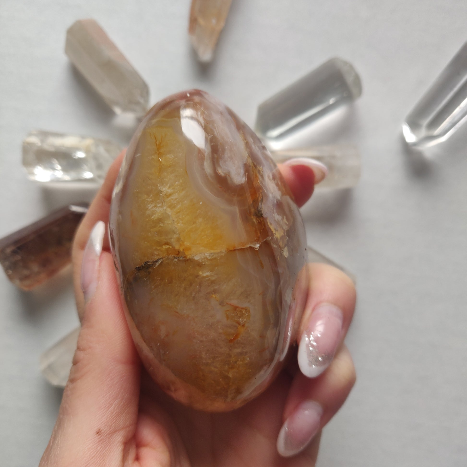 Flower Agate Free Form (#6) - Simply Affinity