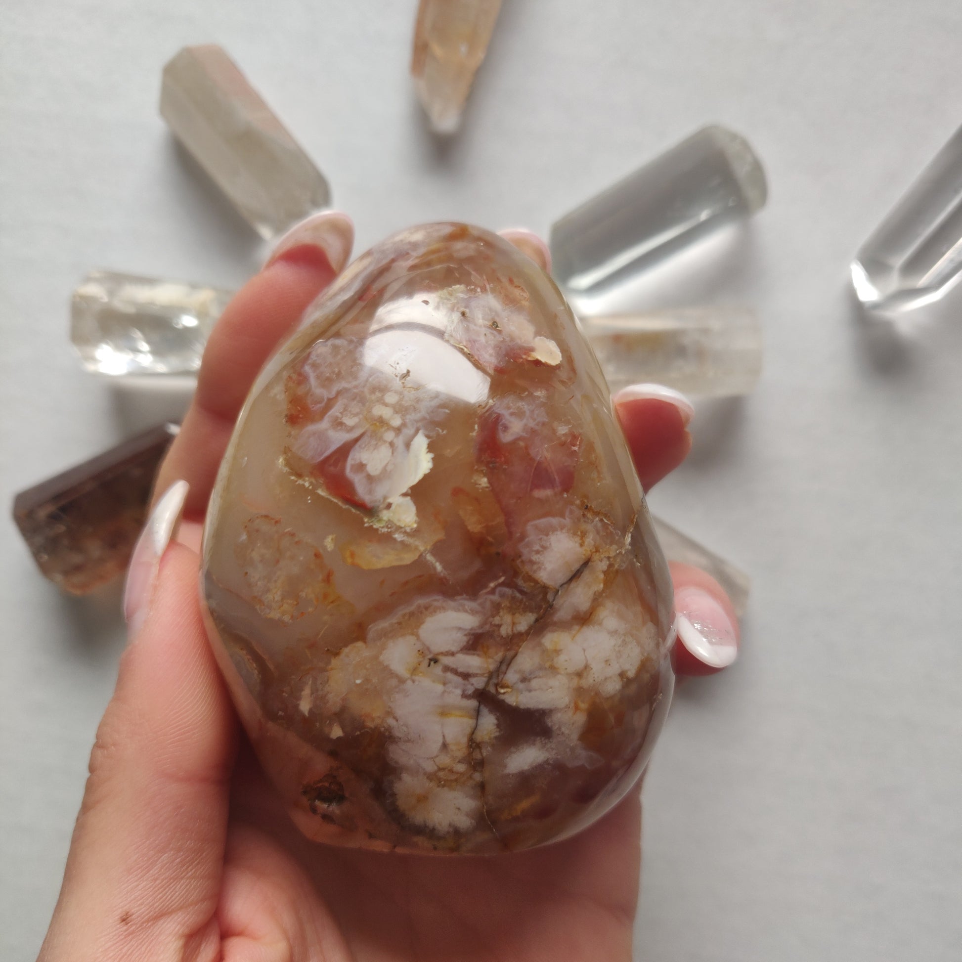 Flower Agate Free Form (#6) - Simply Affinity