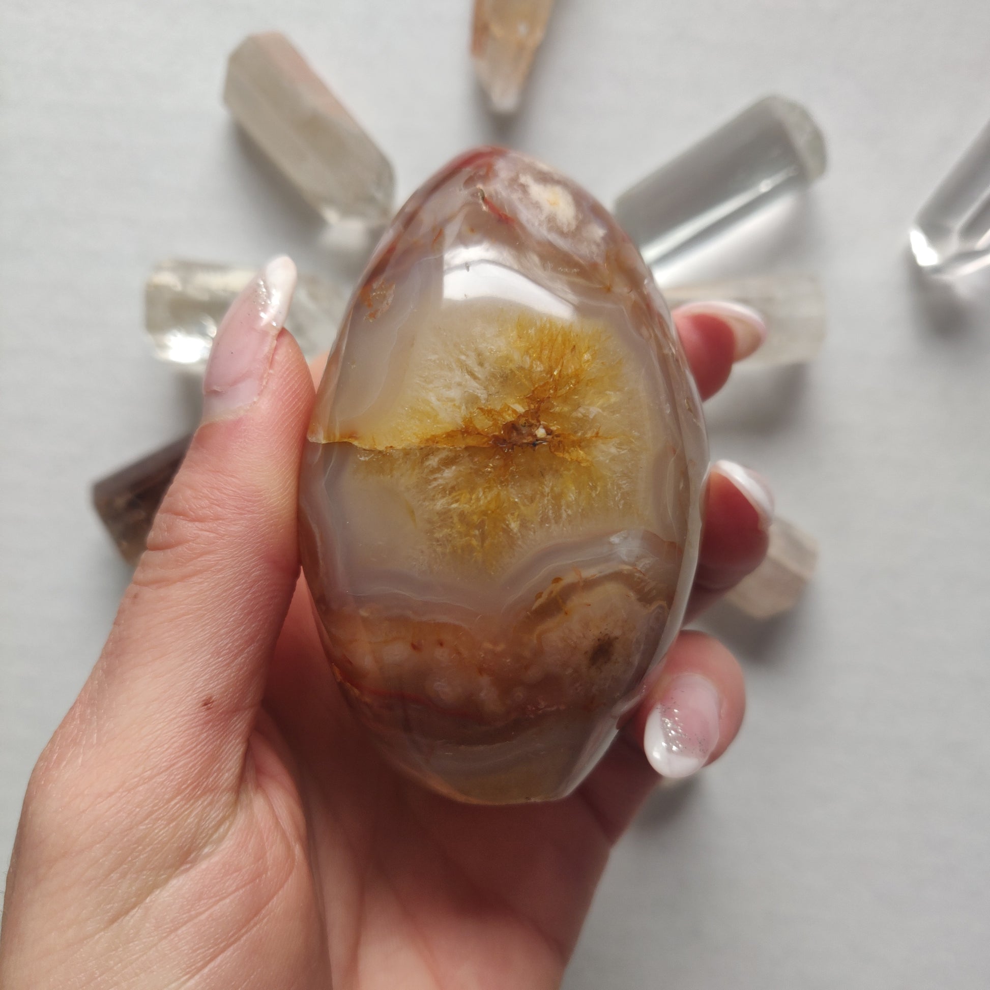 Flower Agate Free Form (#6) - Simply Affinity
