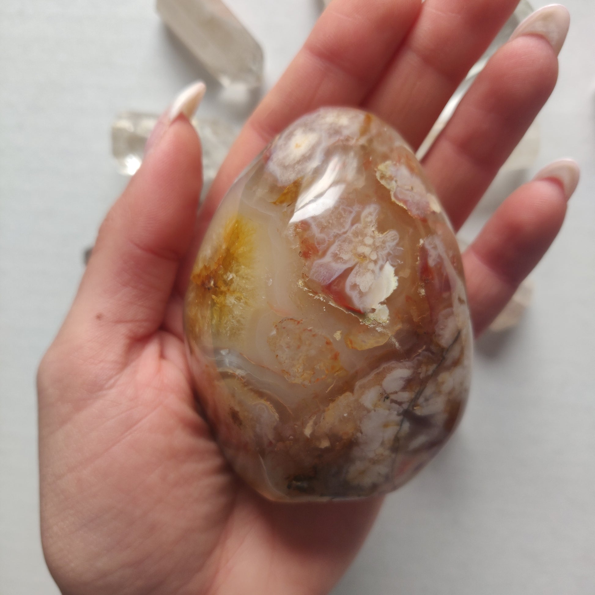 Flower Agate Free Form (#6) - Simply Affinity