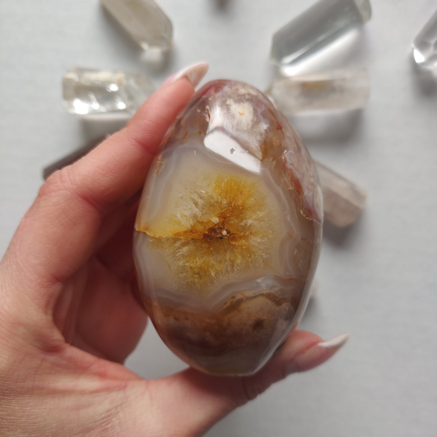 Flower Agate Free Form (#6) - Simply Affinity