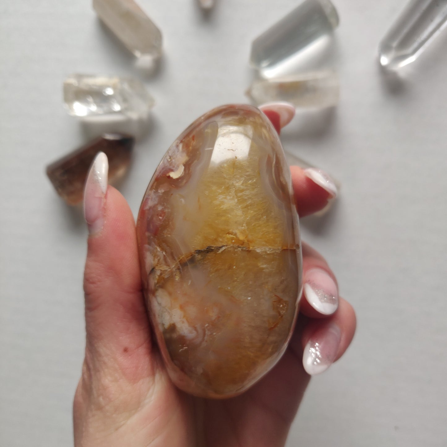 Flower Agate Free Form (#6) - Simply Affinity