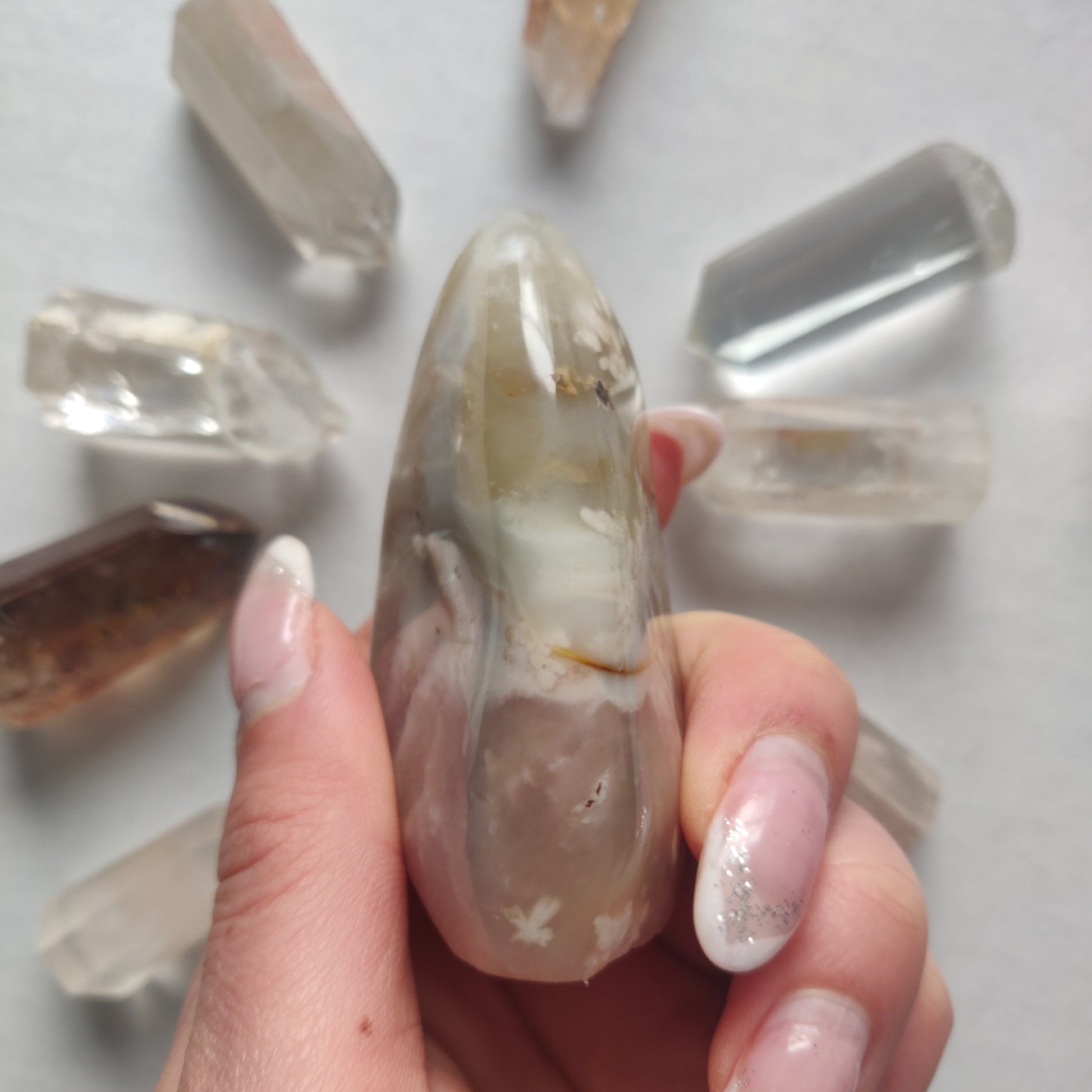 Flower Agate Free Form (#7) - Simply Affinity