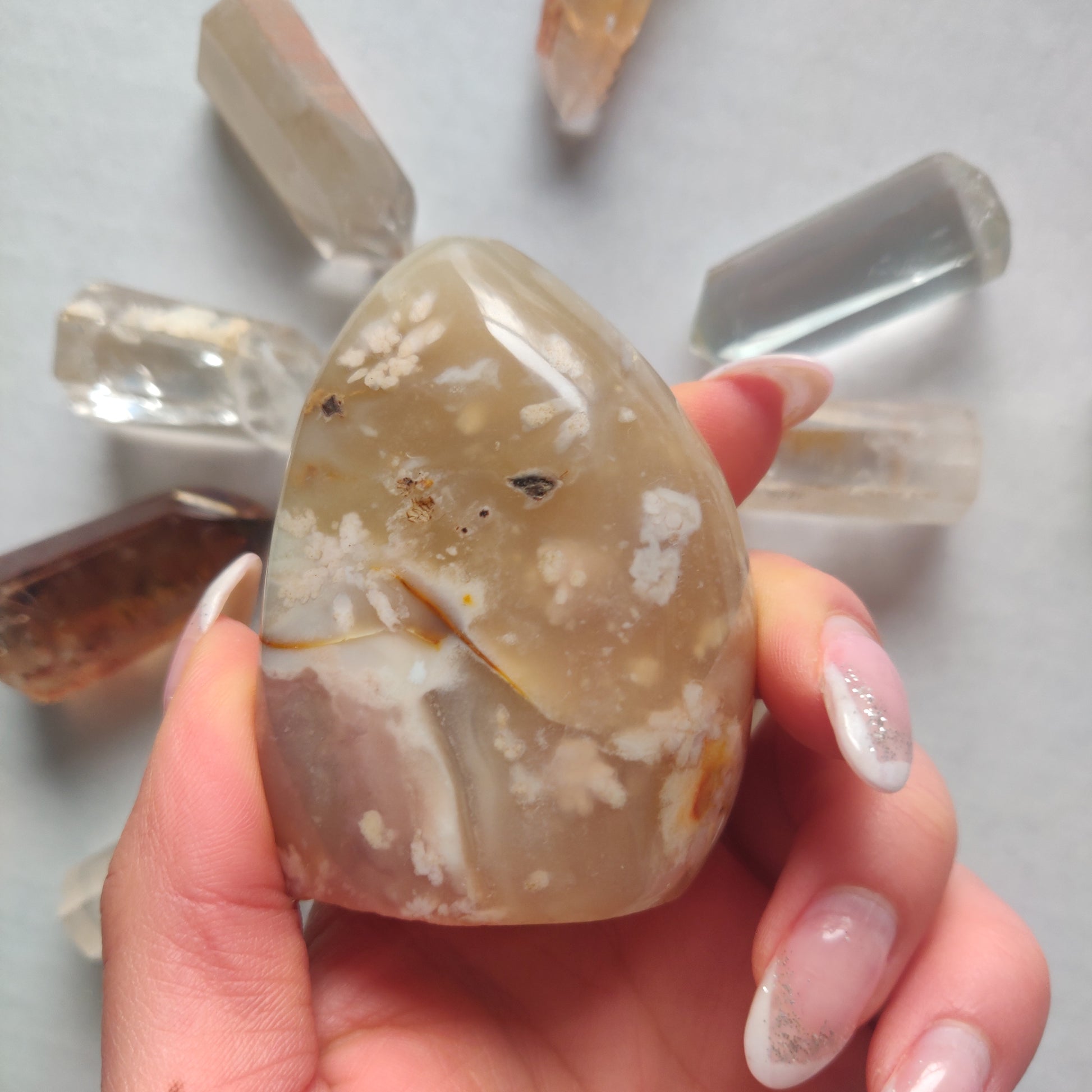 Flower Agate Free Form (#7) - Simply Affinity