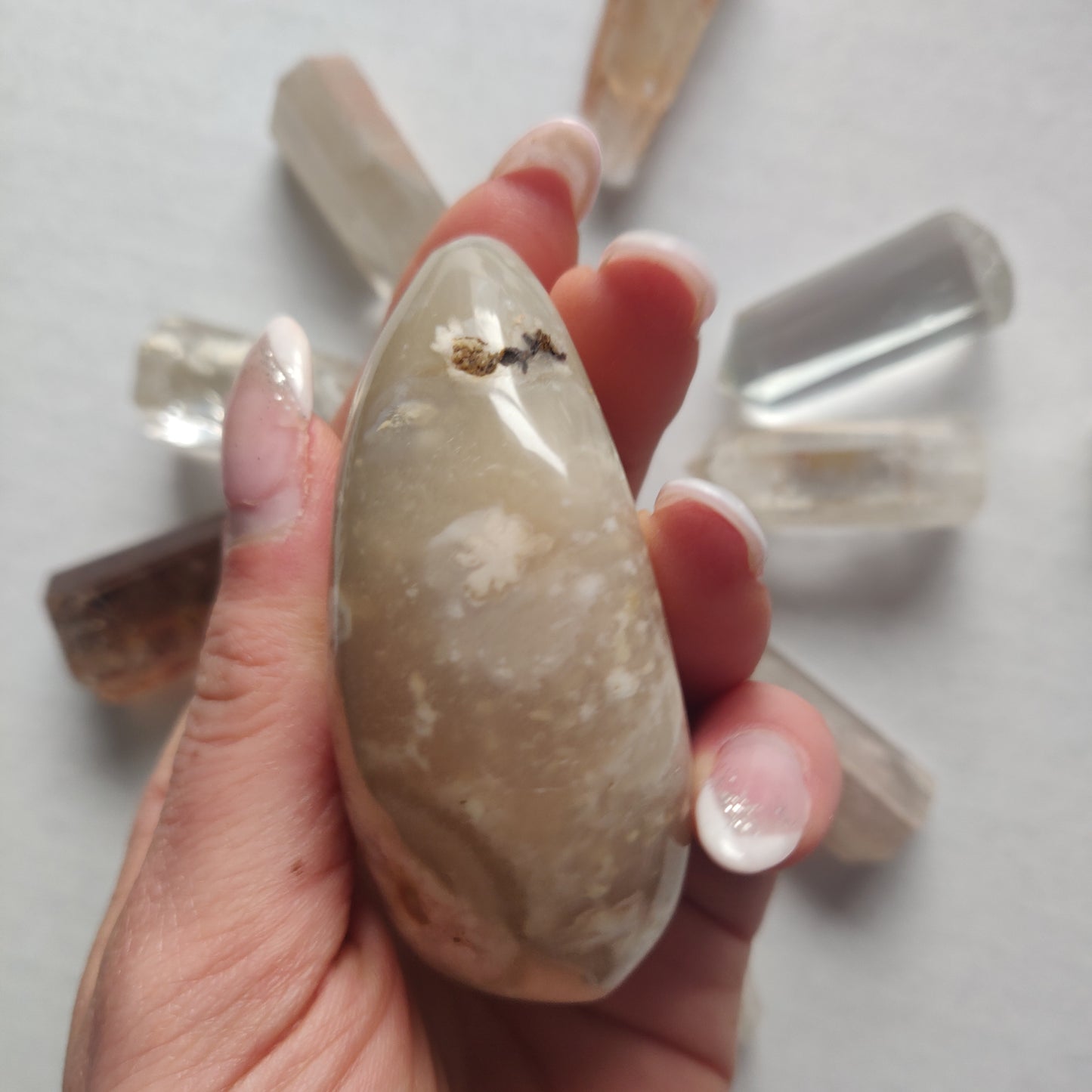 Flower Agate Free Form (#7) - Simply Affinity