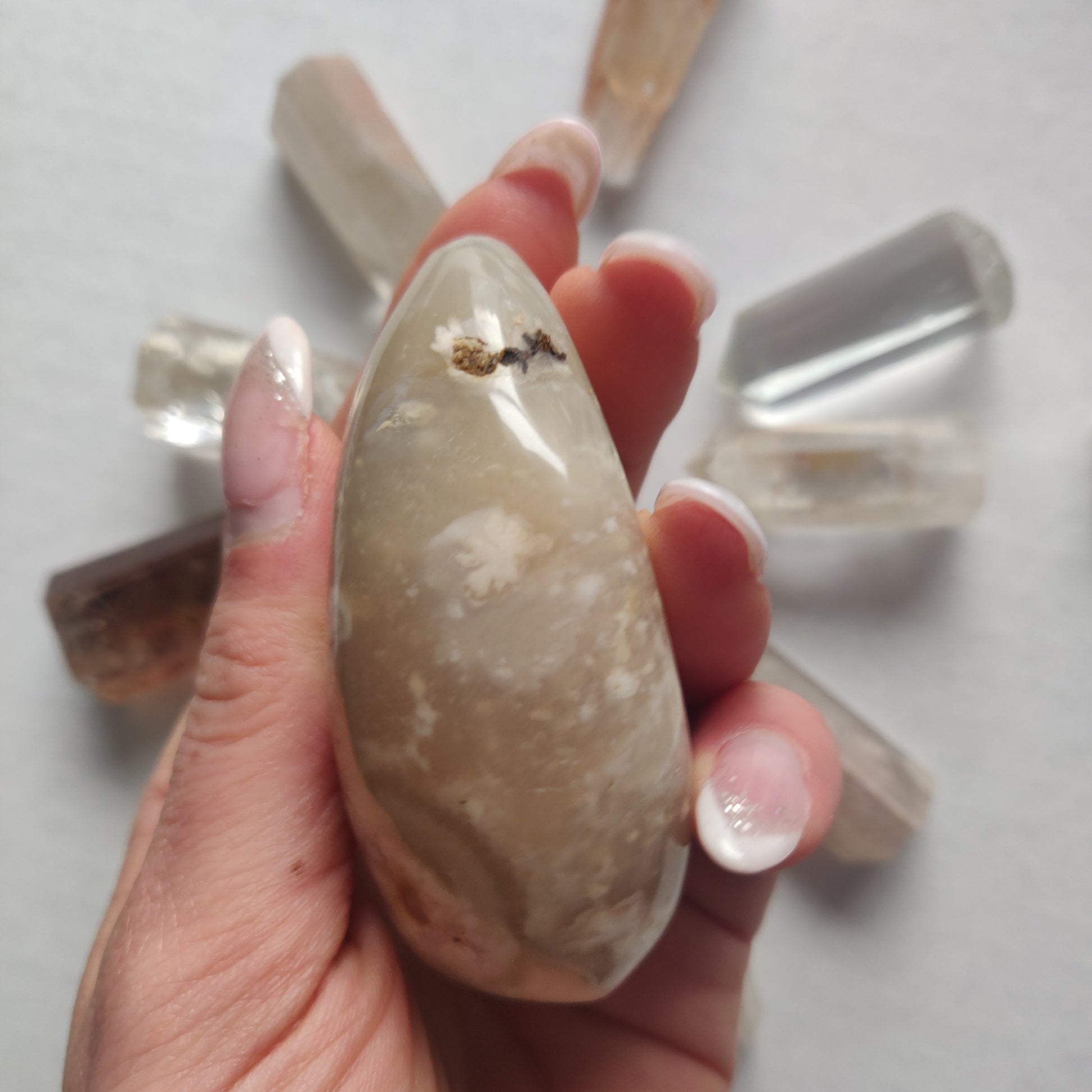 Flower Agate Free Form (#7) - Simply Affinity