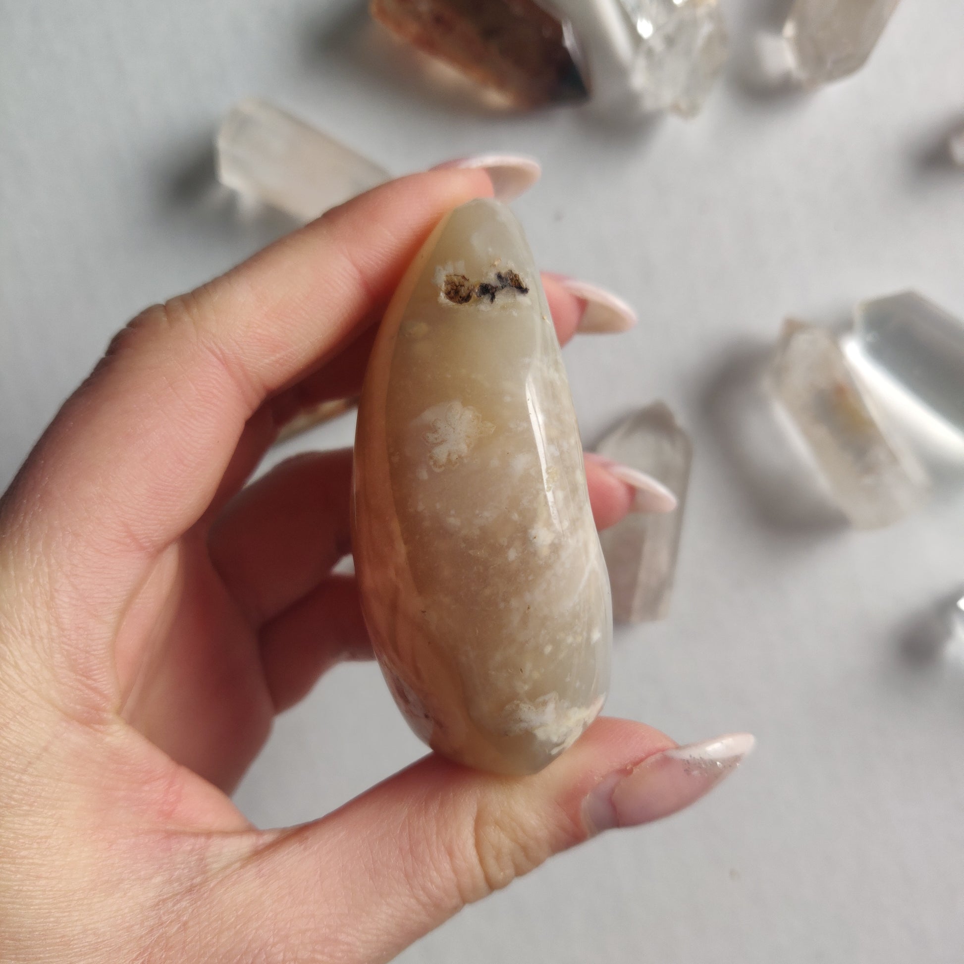Flower Agate Free Form (#7) - Simply Affinity