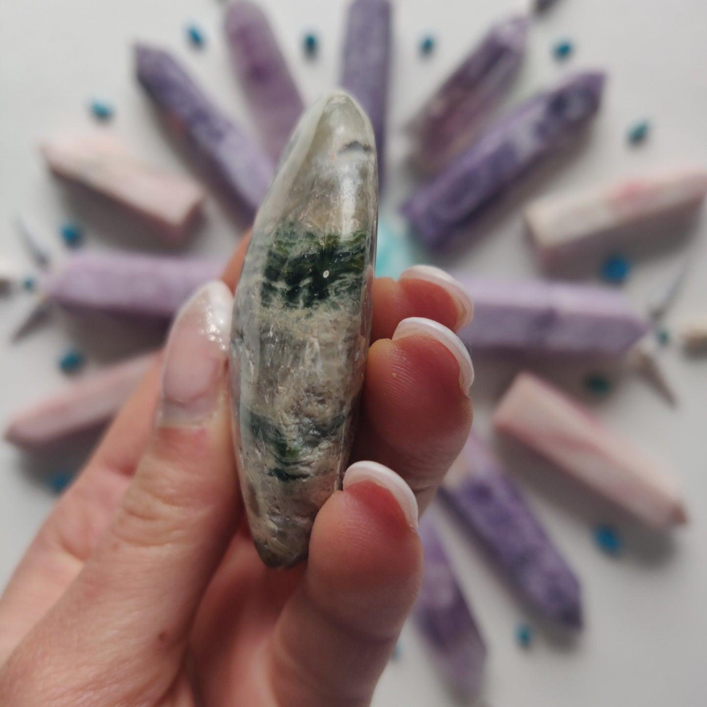 Ocean Jasper Palm Stone (#5) - Simply Affinity