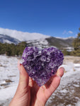 Amethyst Geode & Agate Heart (#24) - Simply Affinity