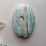 Caribbean Blue Calcite Palm Stone (#7) - Simply Affinity