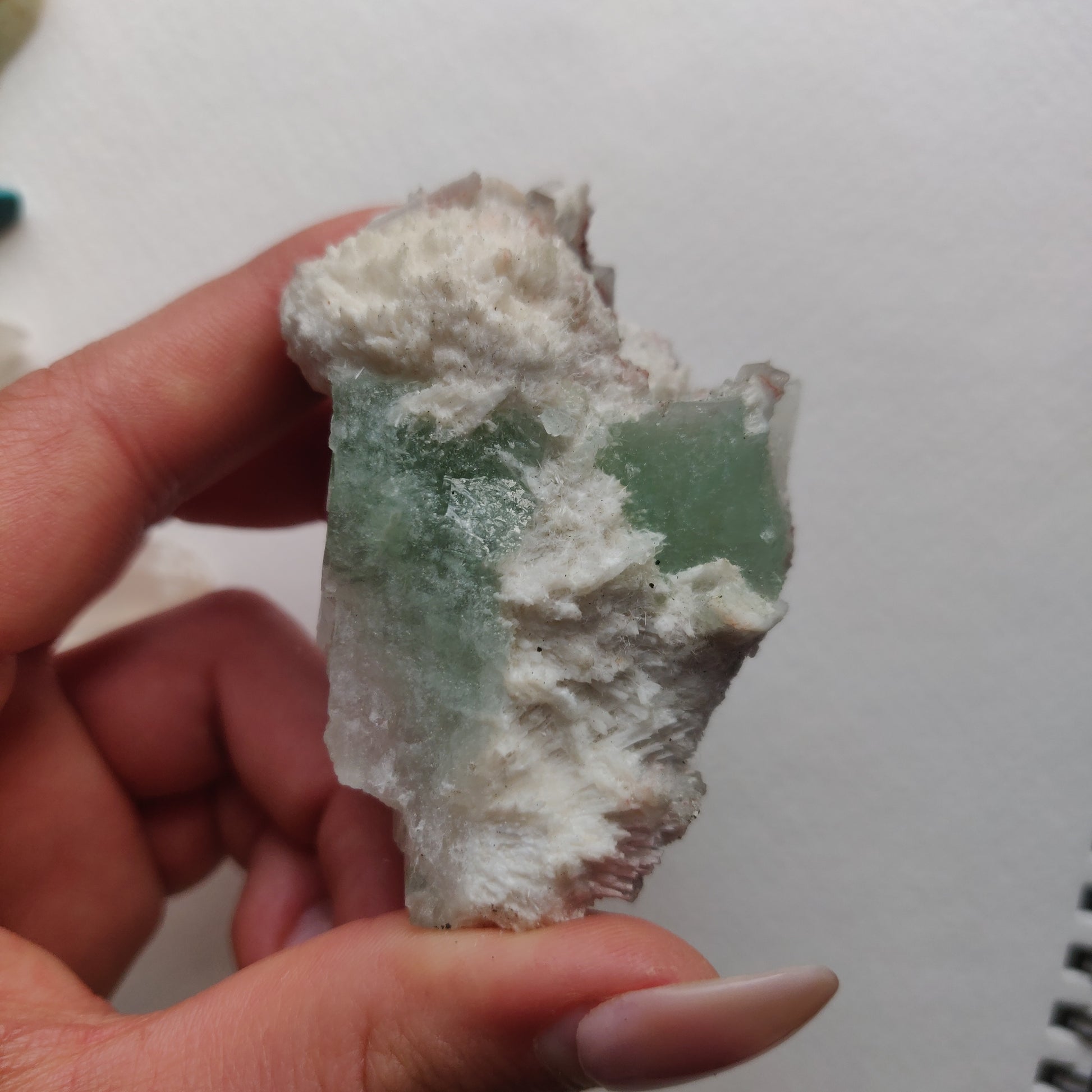 Green Apophyllite Cluster (#6) - Simply Affinity