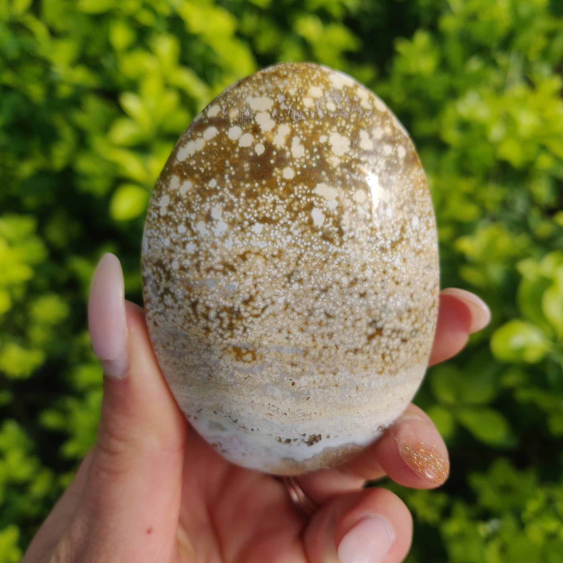 Ocean Jasper Palm Stone (#2) - Simply Affinity