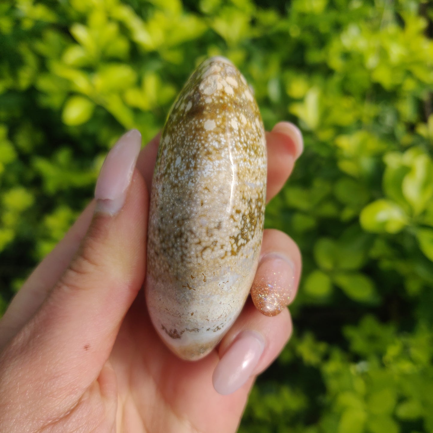 Ocean Jasper Palm Stone (#2) - Simply Affinity