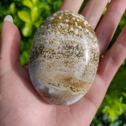 Ocean Jasper Palm Stone (#2) - Simply Affinity